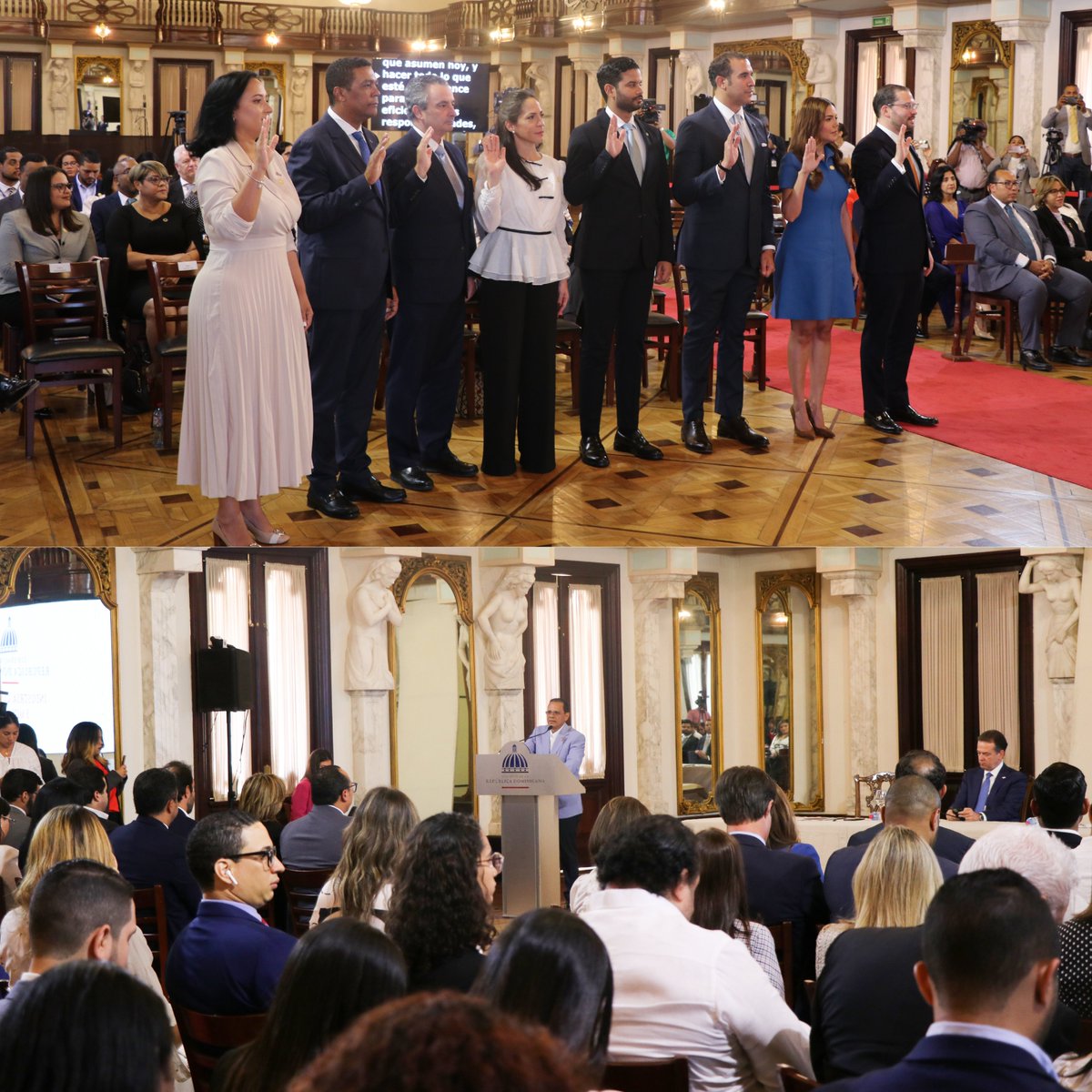 ANJE_RD's tweet photo. Al asumir la presidencia de la Red Nacional de Emprendimiento (RD-Emprende), afianzamos nuestro interés de impulsar a los jóvenes valientes que apuestan a emprender, como el vehículo para construir una mejor nación. 

Junto a @UTESASede  @AMCHAMDR  @LigaMunicipalRD  y @MIC_RD https://t.co/EaSJ0ltxWq