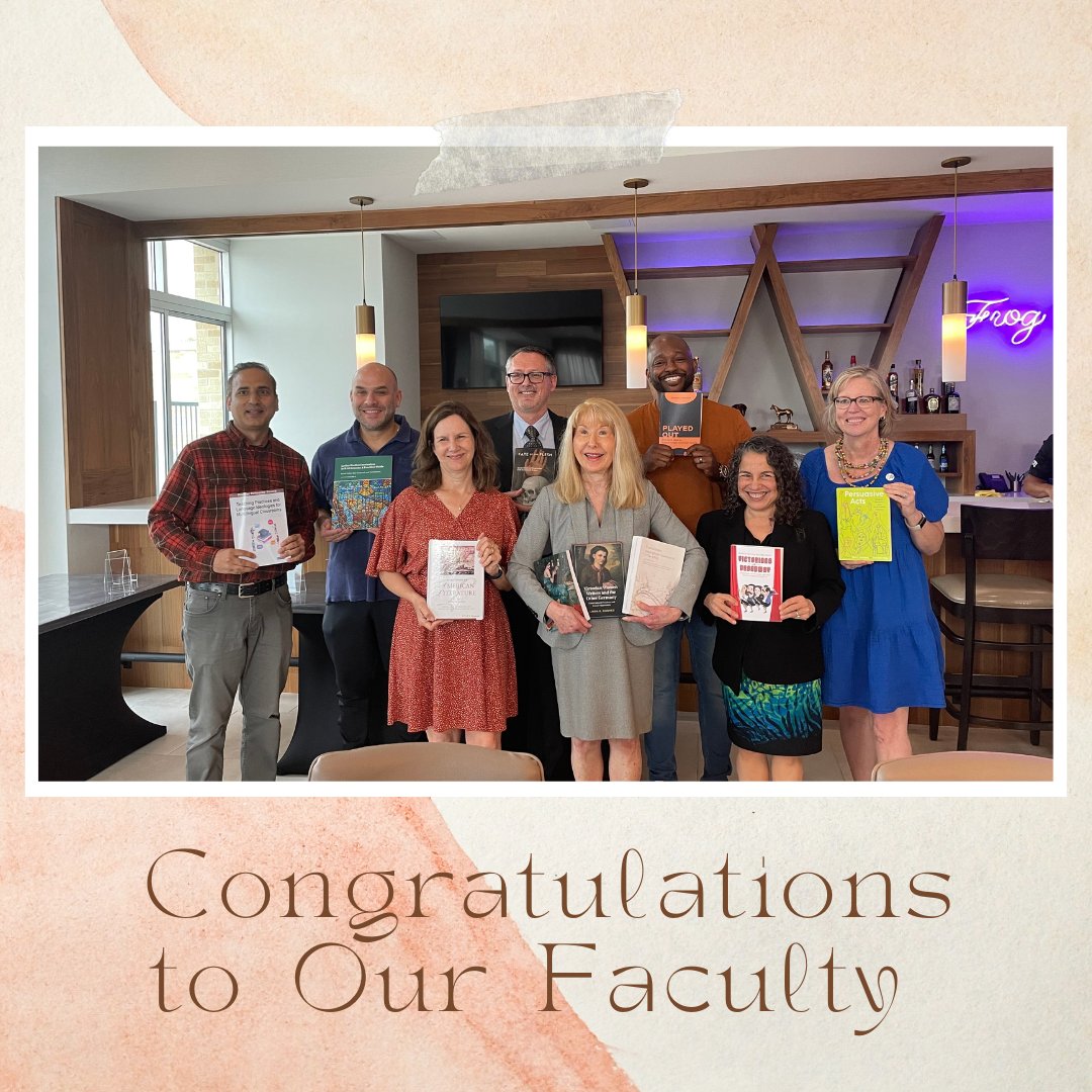 TCUEnglish's tweet photo. Congratulations to all of our amazing faculty members on their publications over the course of the past four years! https://t.co/vhtf7iRejh