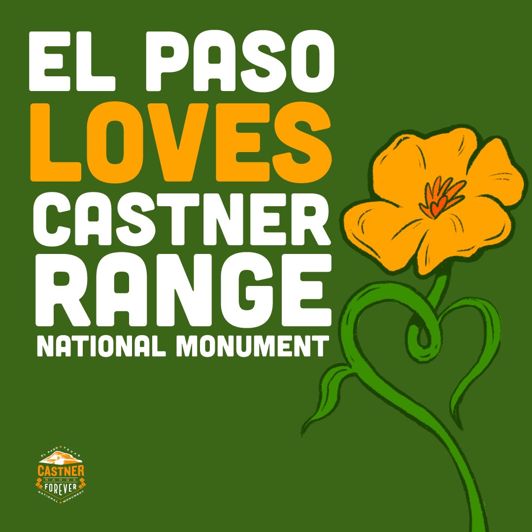 Thank you to the El Paso community for showing endless support for Castner Range! To help continue the support, you can donate at epcf.org/castner. #Castner4Ever