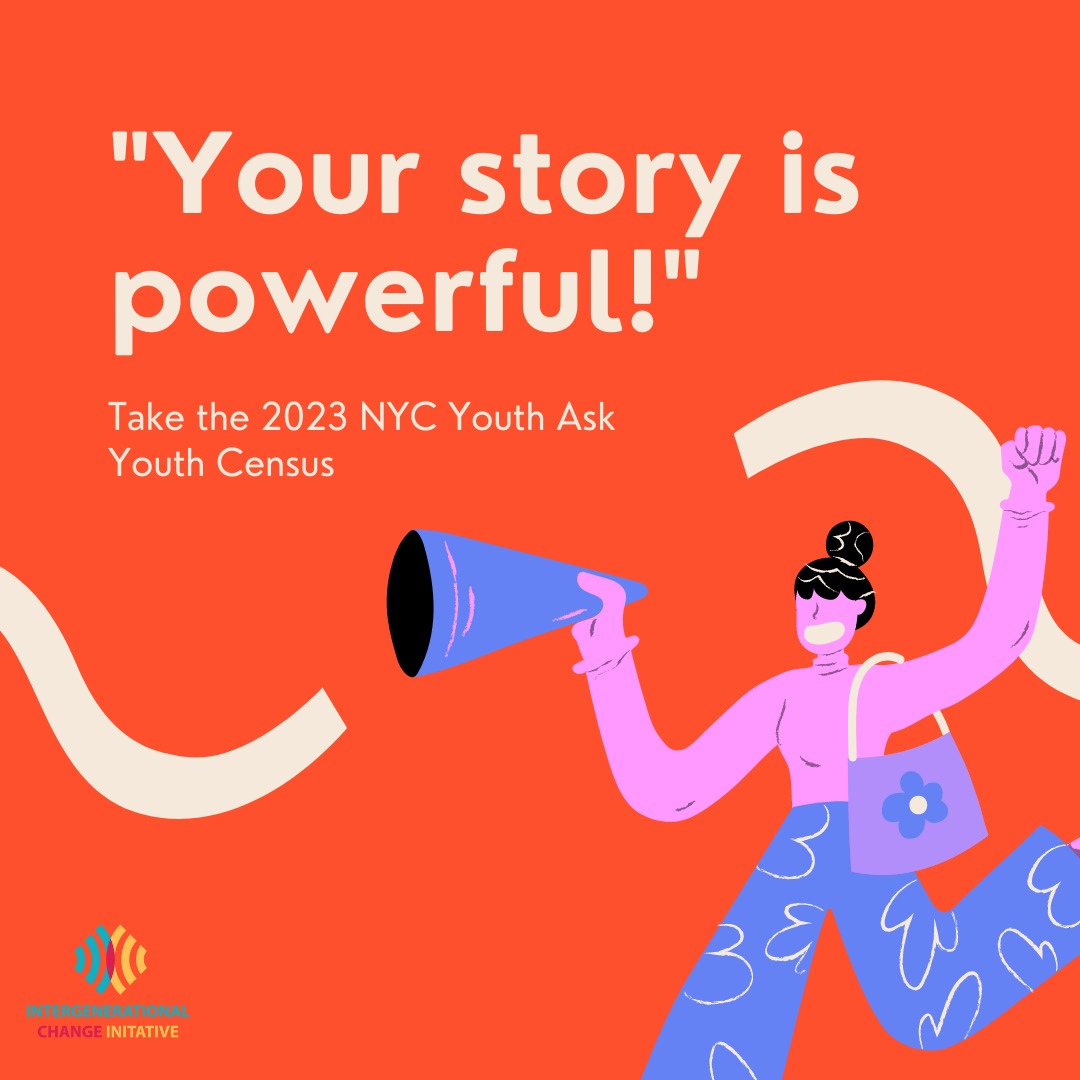 ici_nyc's tweet photo. Guess whaaaaaat?!!! The new Youth Ask Youth Census is live! Take the census and make an impact in NYC. Here's your chance to be the change you wish to see. Help us by taking the survey and collecting rewards for a chance to get a $25 gift card today! https://t.co/alGae1AnOL https://t.co/usKpk8xwQ8