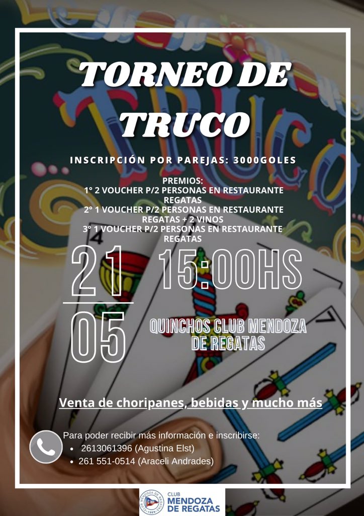 mcarlacastillo's tweet photo. Vengan a jugar un truquito a Regatas 🤙🏻🤙🏻 https://t.co/Ni3d7G1stL