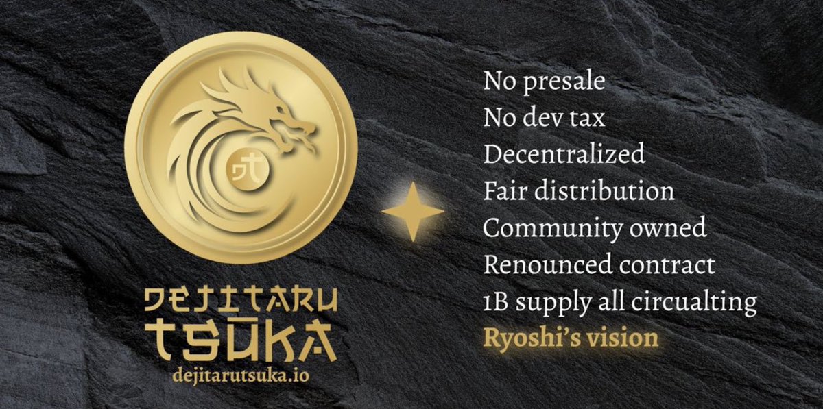 Tsuka_JuniorMO's tweet photo. @Bitboy_Crypto @Ajwritescrypto Thatβs why $TSUKA is unique and the one!
Even makes @Bitboy_Crypto apologize! Have you seen that before?π
Thanks brother! We love to see you on board!
#FollowRyoshi #FlipShipATH $PEPE https://t.co/uqeLXn1ZaK
