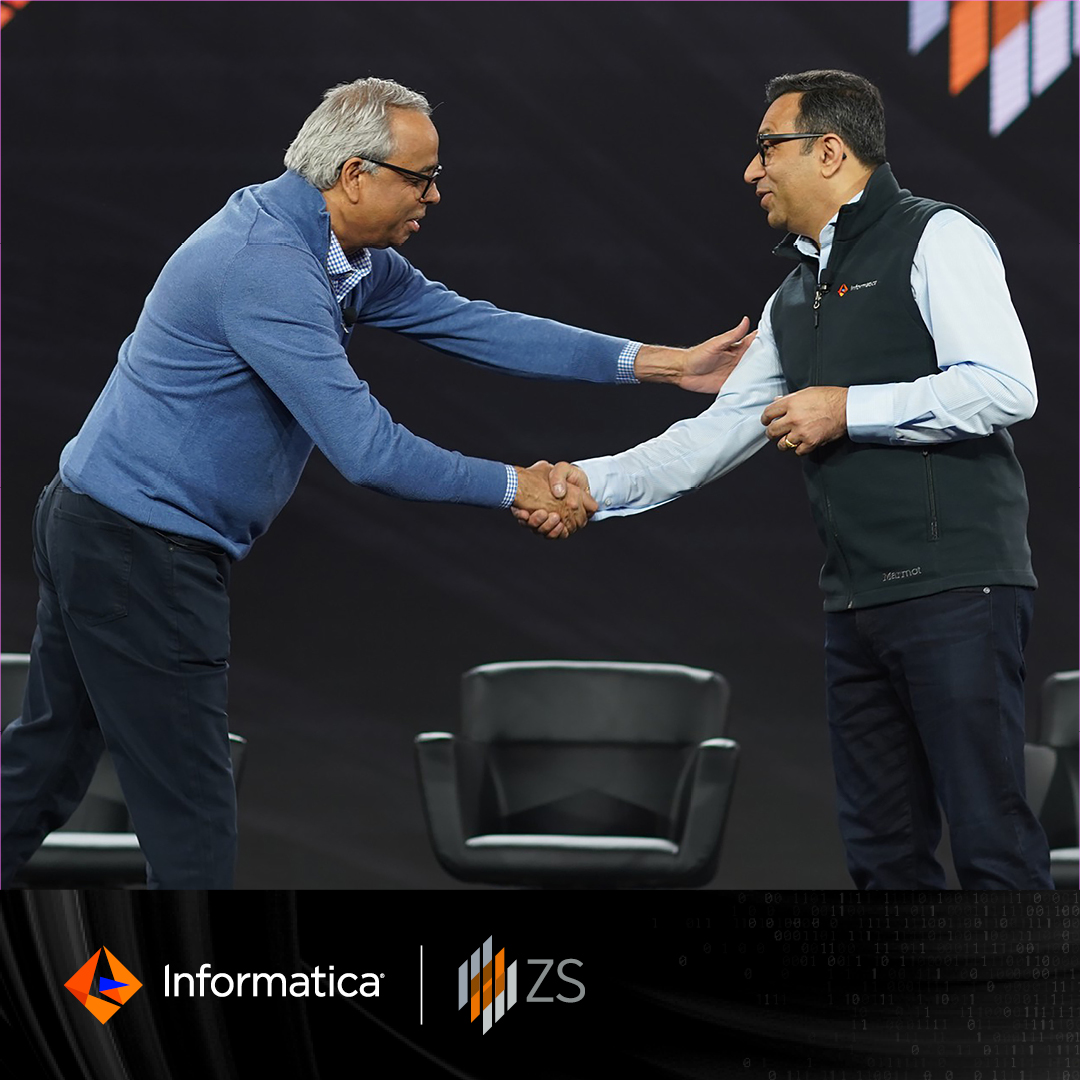 As announced at #InformaticaWorld, we’re thrilled to advance our long-time partnership with <a href="/ZSAssociates/">ZS</a>  and <a href="/PratapKhedkar/">Pratap Khedkar</a> to empower life sciences companies with a faster and more cohesive data management experience. Learn more here: infa.media/42nIkm4