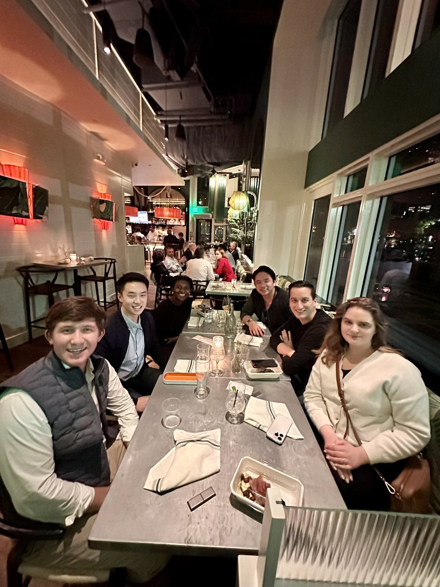 Brian Li (@brian_w_li) on Twitter photo Awesome dinner with some the most amazing Boston VCs and Founders
<a href="/JadynBryden/">Jadyn Bryden</a> <a href="/TheWBryden/">William Bryden</a> @KylieBourjaily <a href="/PaulCassisa/">Paul Cassisa</a>
Going to host happy hours/dinners once a month, DM if you’d be up to join! Awesome dinner with some the most amazing Boston VCs and Founders
<a href="/JadynBryden/">Jadyn Bryden</a> <a href="/TheWBryden/">William Bryden</a> @KylieBourjaily <a href="/PaulCassisa/">Paul Cassisa</a>
Going to host happy hours/dinners once a month, DM if you’d be up to join!