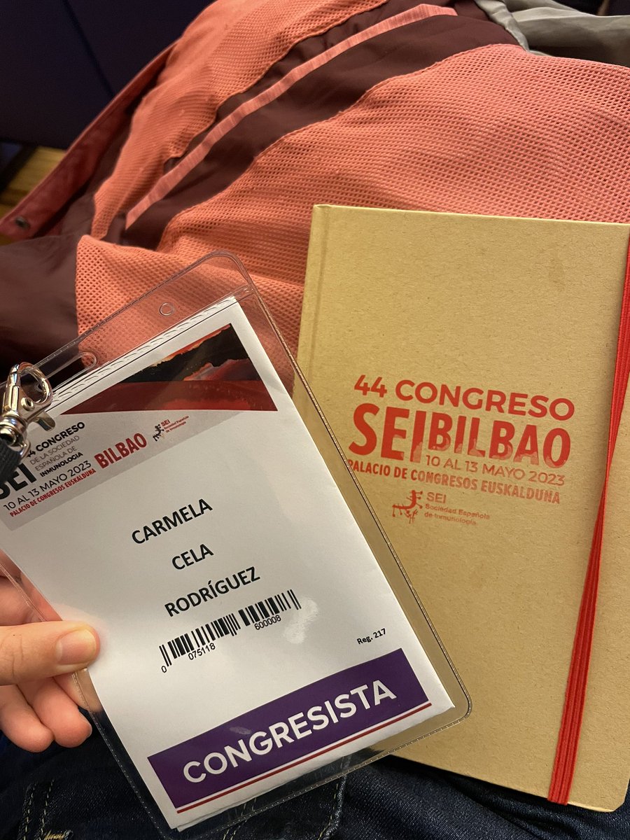 Here we are #SEI2023 !! 
Happy to be in the 44th Congress of the <a href="/SEinmunologia/">SEInmunología</a> in Bilbao surrounded by amazing #immunologist and willing to learn and share #science 🔬🧬