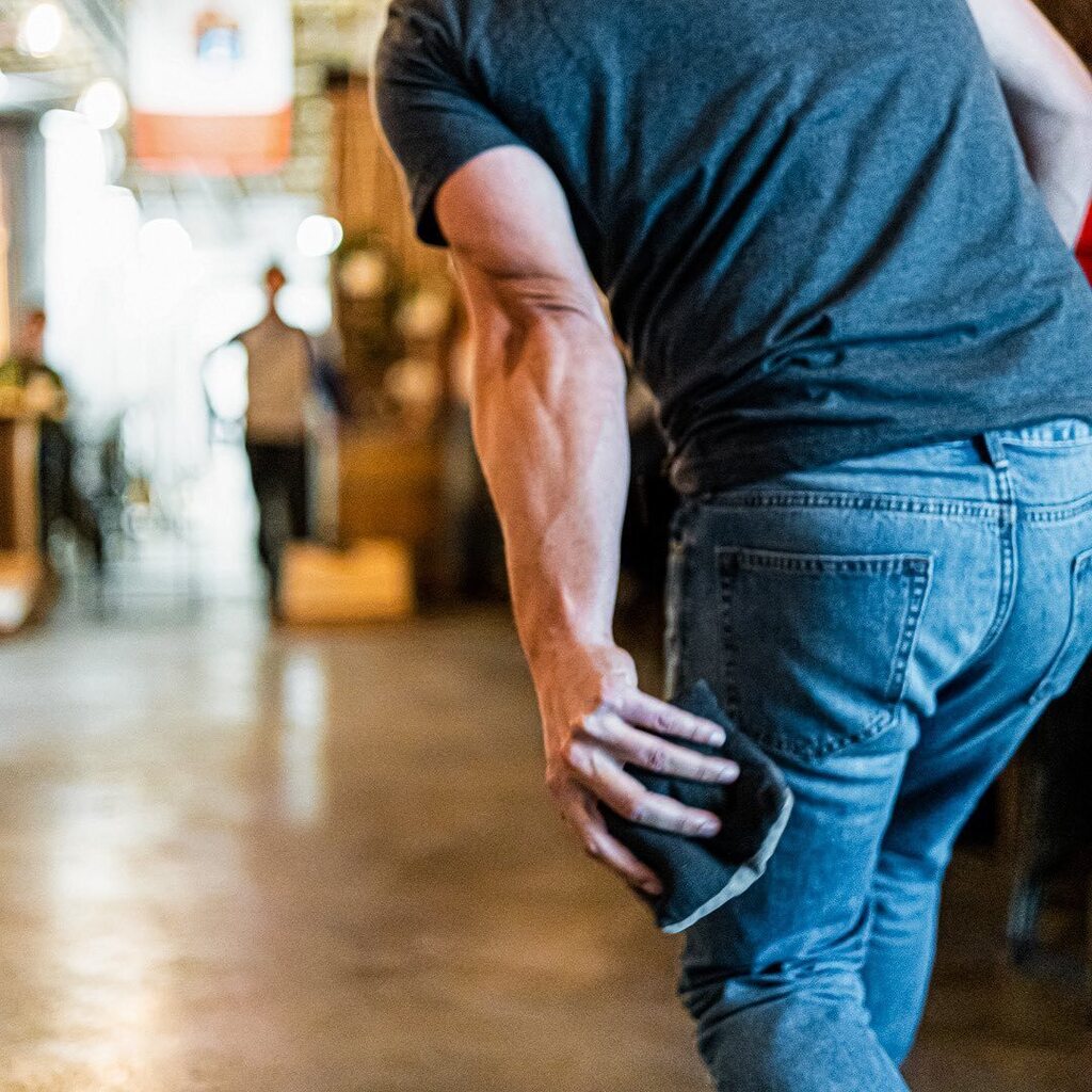 Sign up for our upcoming Cornhole Tournament next Wednesday, May 17

There's only a few team spots left, so register your team today!

16 teams in total. Tourney starts at 6pm in the Town Brewery taproom.

1632 Charles St, Whitby instagr.am/p/CsEbgVVLucq/