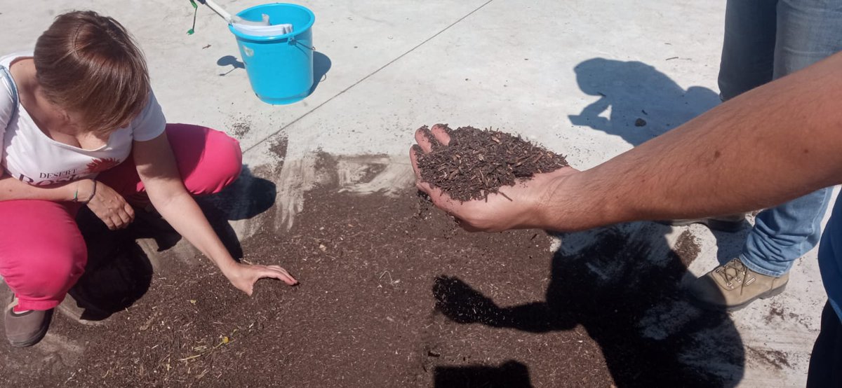 ObservatorioOCT's tweet photo. Ayer por la mañana acudimos a una visita a una experiencia de referencia en materia de recogida selectiva y tratamiento de biorresiduos municipales: el proyecto REALIMENTA y la planta de compostaje del IMIDRA (finca el Encín) en Alcalá de Henares
#REALIMENTA https://t.co/WYJrSusgpi