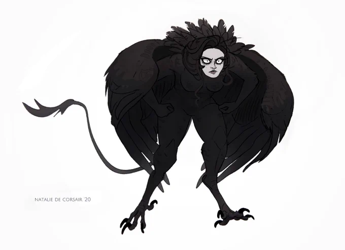 Do you like funny harpy art?