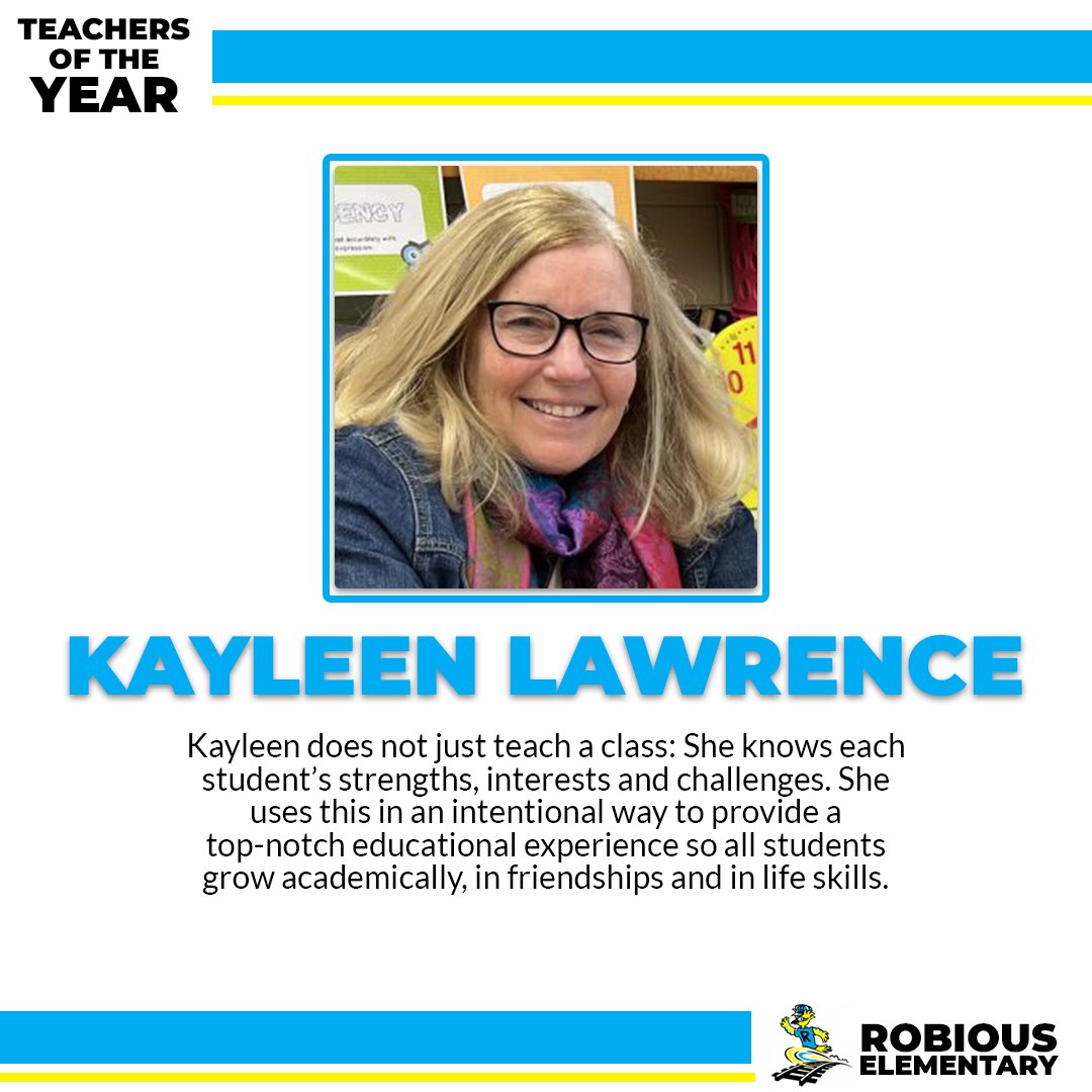 oneccps's tweet image. 🍎✏️It&apos;s Teacher Appreciation Week, and we&apos;re celebrating more fantastic #OneCCPS Teachers of the Year!

👏Congratulations to:
▪️ Robyn Will, @CrenshawCards 
▪️ Melissa Miles, @EcoffElementary 
▪️ Elizabeth Bryant, Greenfield Elementary
▪️ Kayleen Lawrence, Robious Elementary