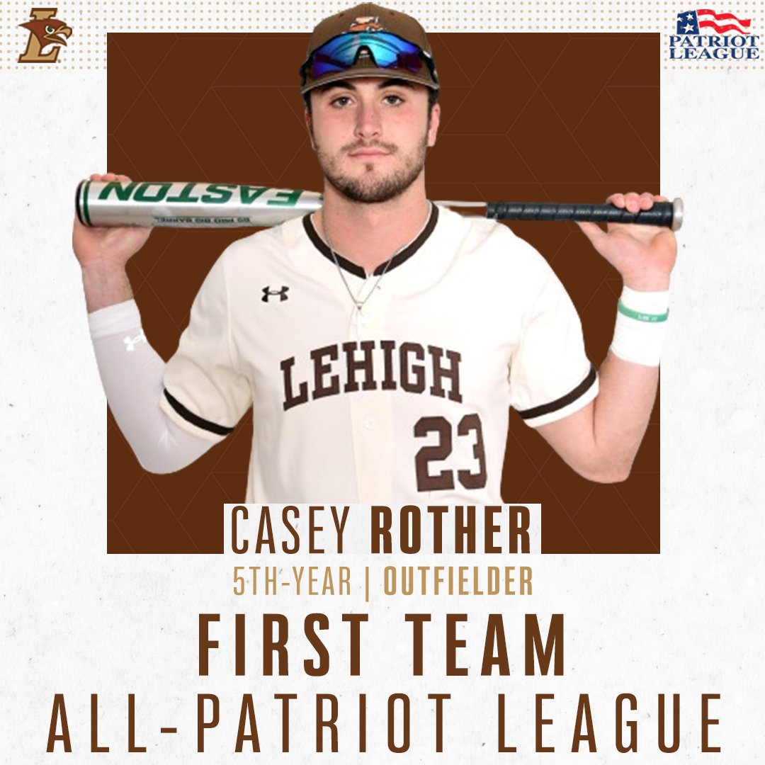 LehighSports's tweet image. Congratulations to the 4️⃣ members of the @LehighBaseball team who have earned All-@PatriotLeague Accolades. #GoLehigh

Release🔗: bit.ly/42Iz8bt