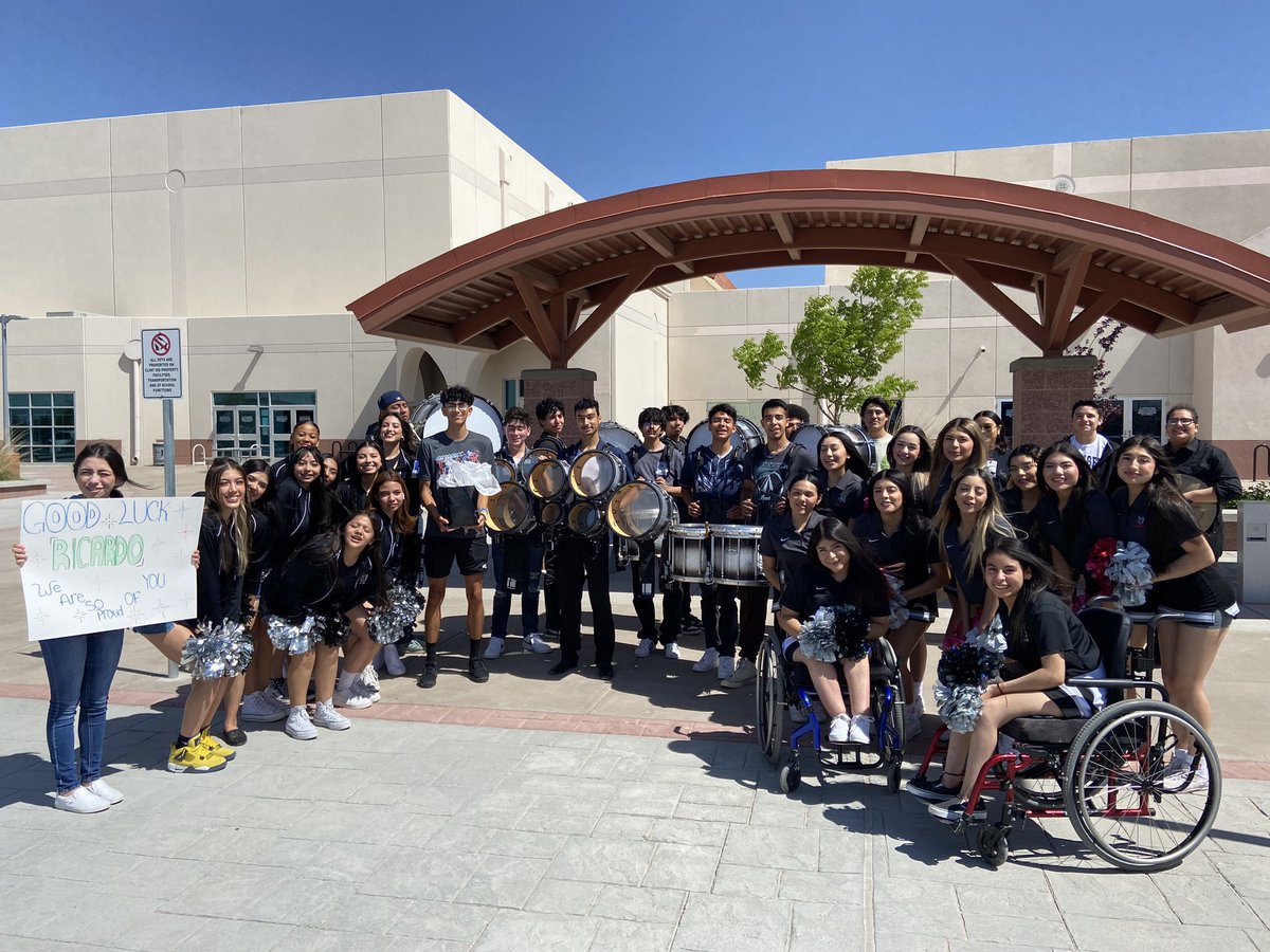 Mesquita_CHS's tweet photo. Good luck to our very own @rickjumps1 as he travels to Austin for the state track meet!! Jump high, kid!! 
#ScorpionStrong #austinbound https://t.co/5O2q3xUoF0