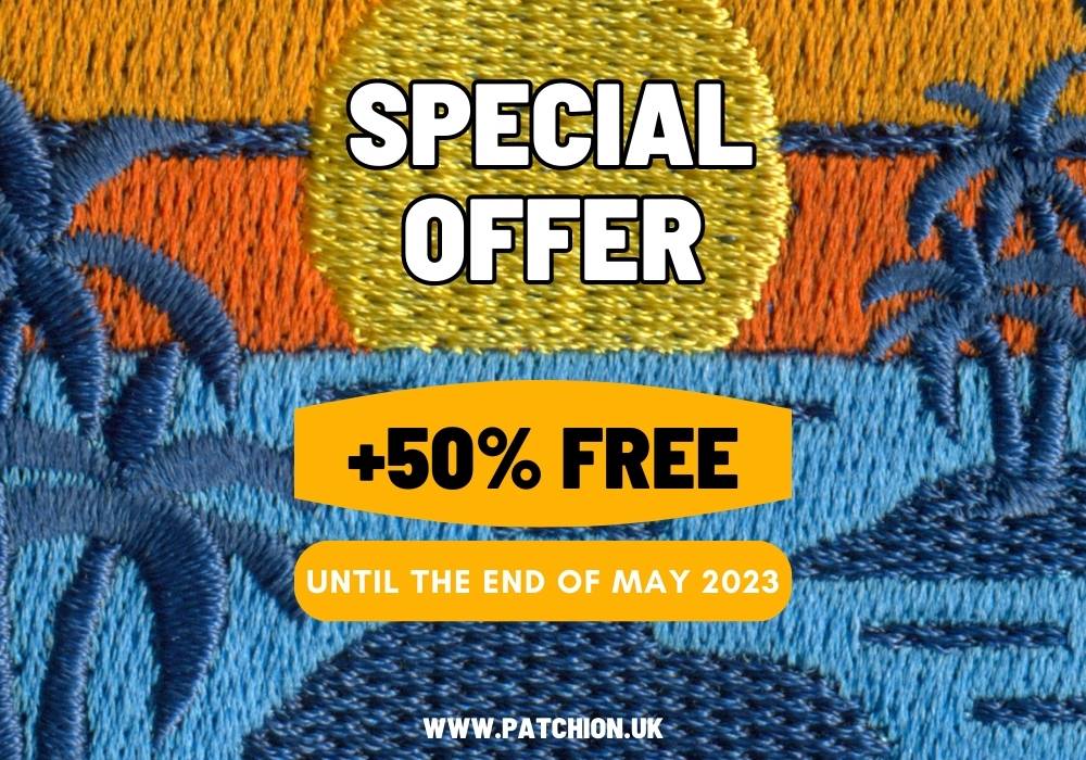 Patchion.uk Custom Embroidered Patches tweet media
