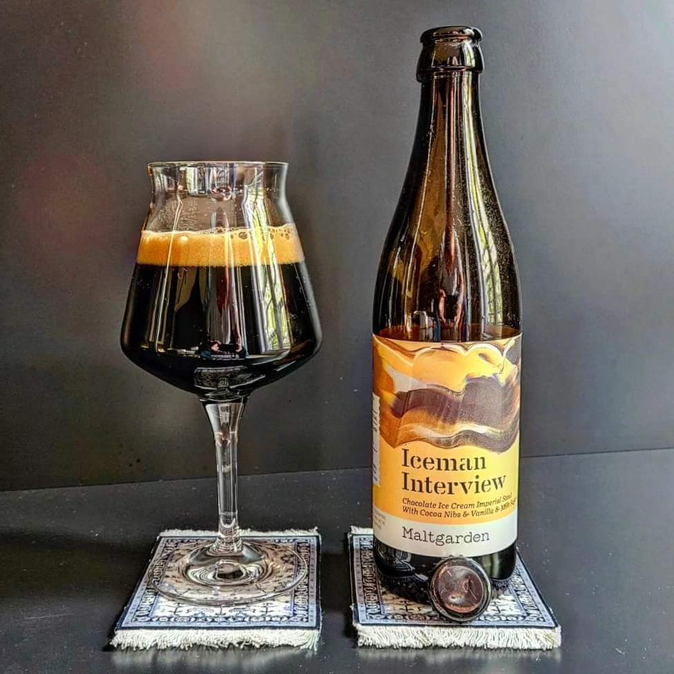 Browar Maltgarden – Iceman Interview – Chocolate Ice Cream Imperial Stout with Cocoa Nibs & Vanilla & Milk Sugar (***) 10,0%

#beeronthecarpet 

#maltgarden #icemaninterview #chocolateicecream #chocolateicecreamimperialstout #imperialstout #stout