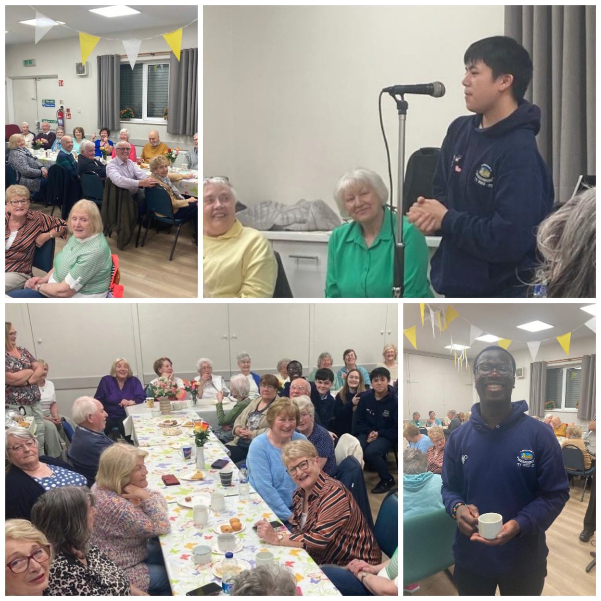 Tea, cake, chats and plenty of singing🎶Conor, Wayne, Bright and Holly have been working with the local community centre to make sure everyone who calls gets a slice of cake and plenty of tea. Great way to spend a Wednesday afternoon🍰☕ #communityinvolvement