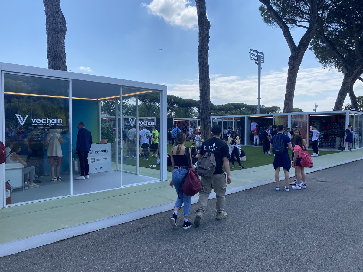 Hey Italian #VeFam! 🇮🇹

Get ready for an epic meetup at Internazionali D'italia 2023 in Rome on May 12th! 🎾

Come along, hang out with the vechain team, meet community members and learn more about our global initiatives!

Plus, we've got an amazing surprise in store for