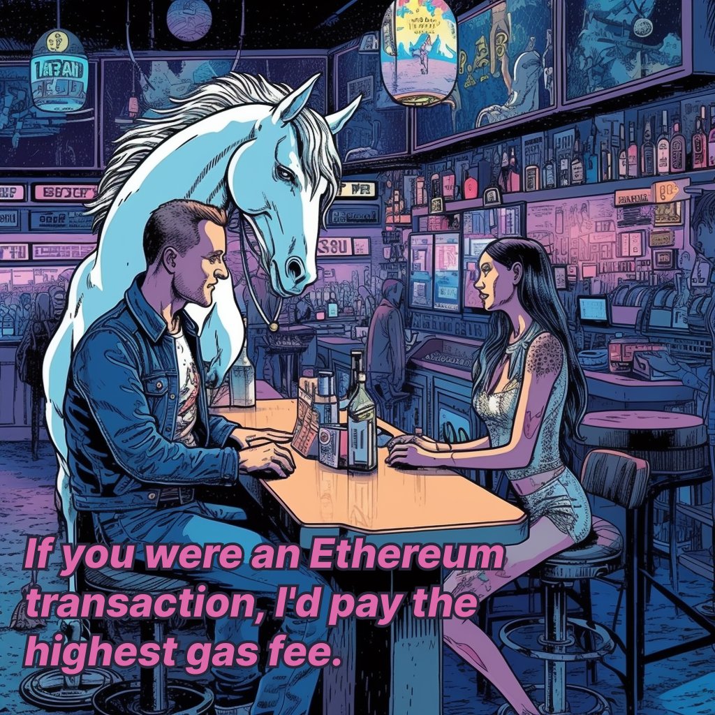 web3d3v's tweet photo. If you were an Ethereum transaction, I'd pay the highest gas fee.

#VitaliksPickUpLines @VitalikButerin https://t.co/XTWnydlia3