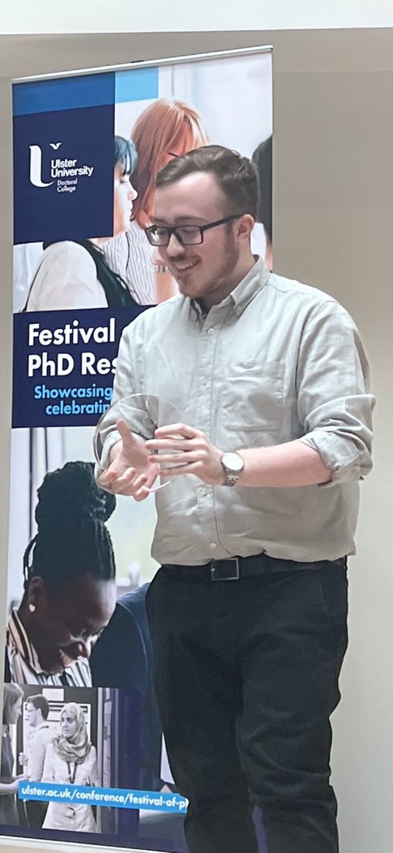UlsterUniPhD's tweet photo. Big congratulations to the winner of Bake Your PhD 2023 🎉

Cameron Scott
School of Engineering 

#UlsterPhDFest! https://t.co/pjR7GHqXS2
