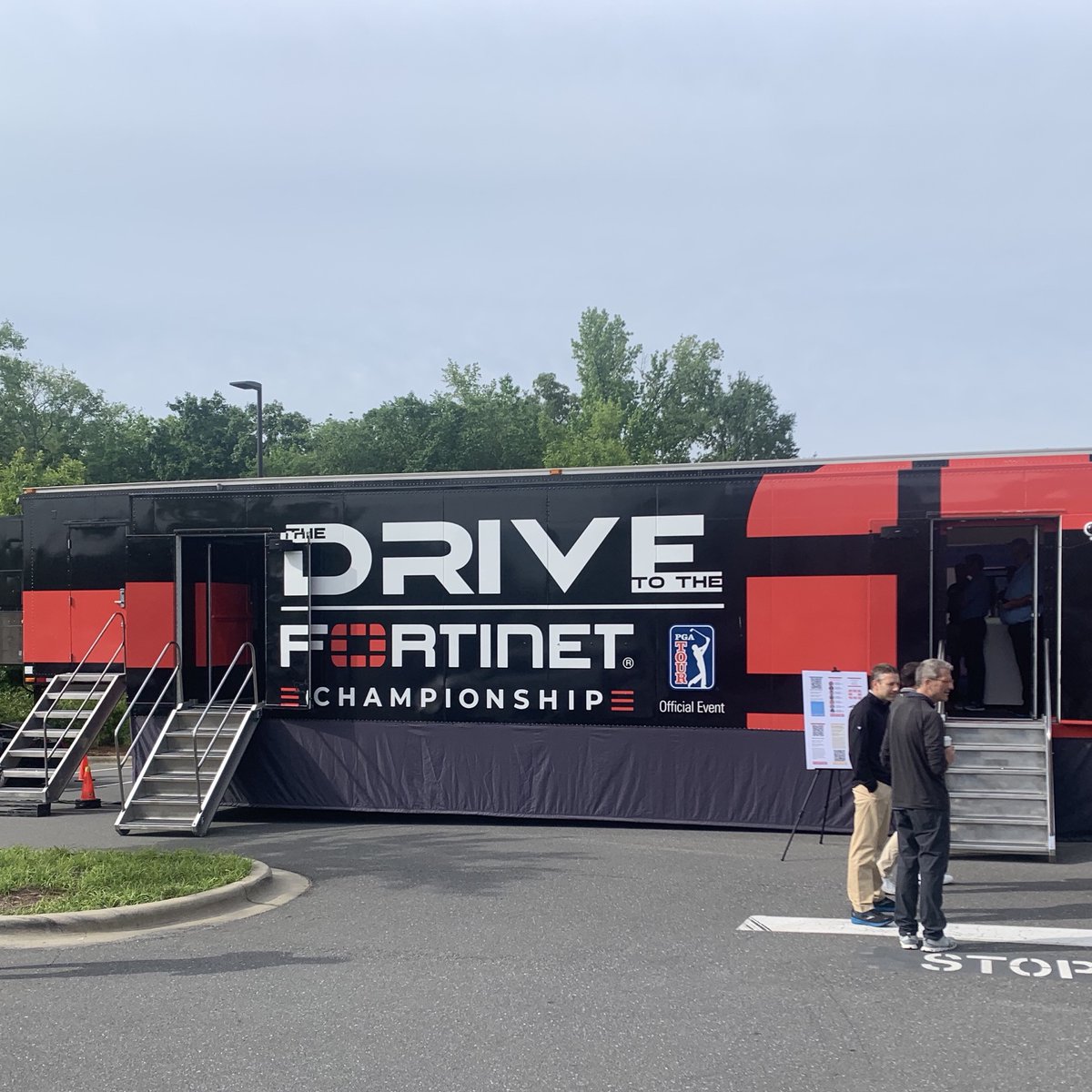 Quiz1965's tweet photo. We're here in Charlotte, North Carolina this week for the #WellsFargoChampionship on the Drive to the #FortinetChampionship!

Join us as we visit 19 PGA TOUR events across the US! https://t.co/CWuC0fp4mi

#DriveToFortinetChamp @Fortinet https://t.co/I2y5BBPipQ