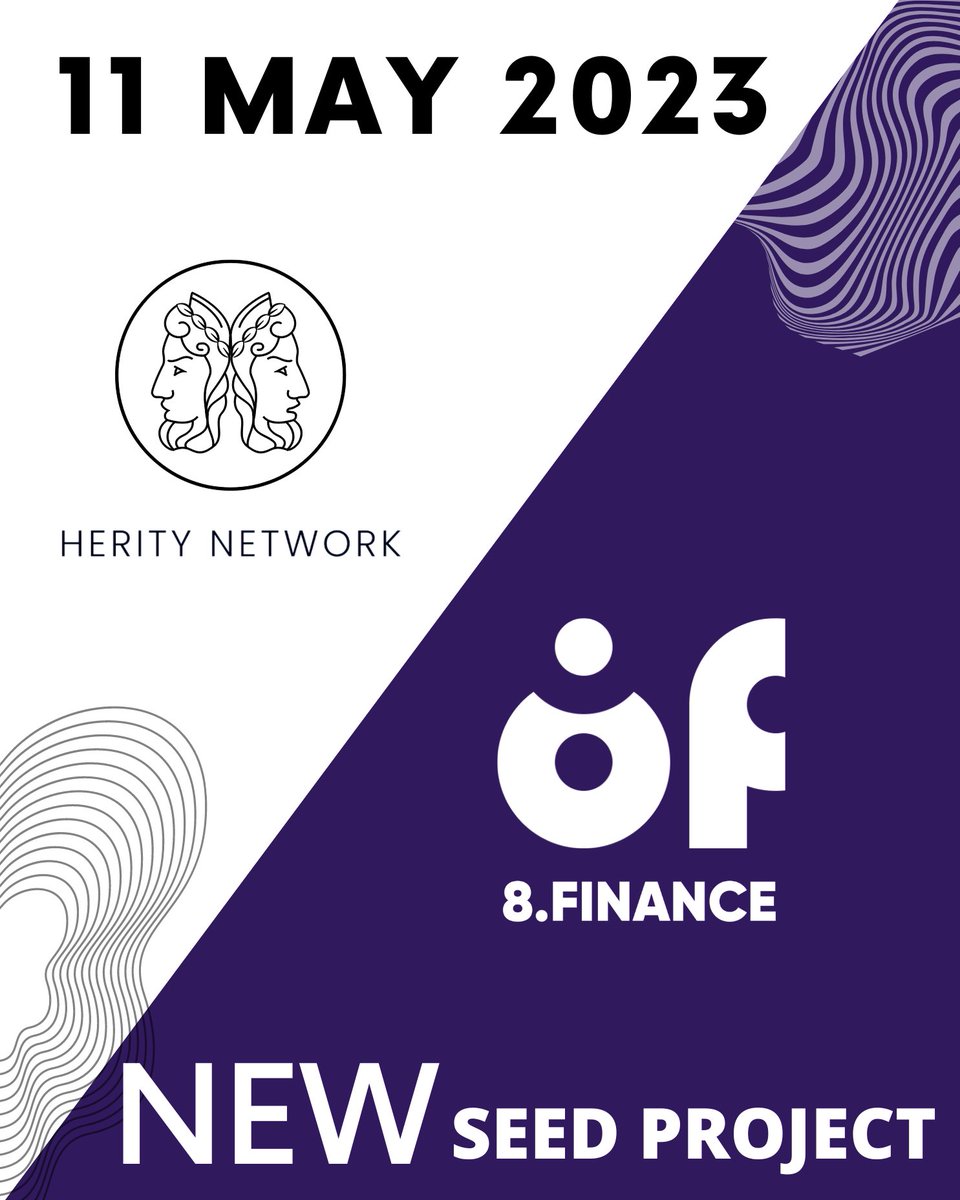 🚨 Pre-Seed Sale Alert! 🔥

⏰Pre-Seed sale for <a href="/the8finance/">Eight Finance</a> starts tomorrow, May 11th, 5 PM UTC 

8.Finance, the educational platform revolutionizing crypto. Invest, onboard users, and make crypto accessible to all.

KYC Ready? Visit herityseed.io 🌱