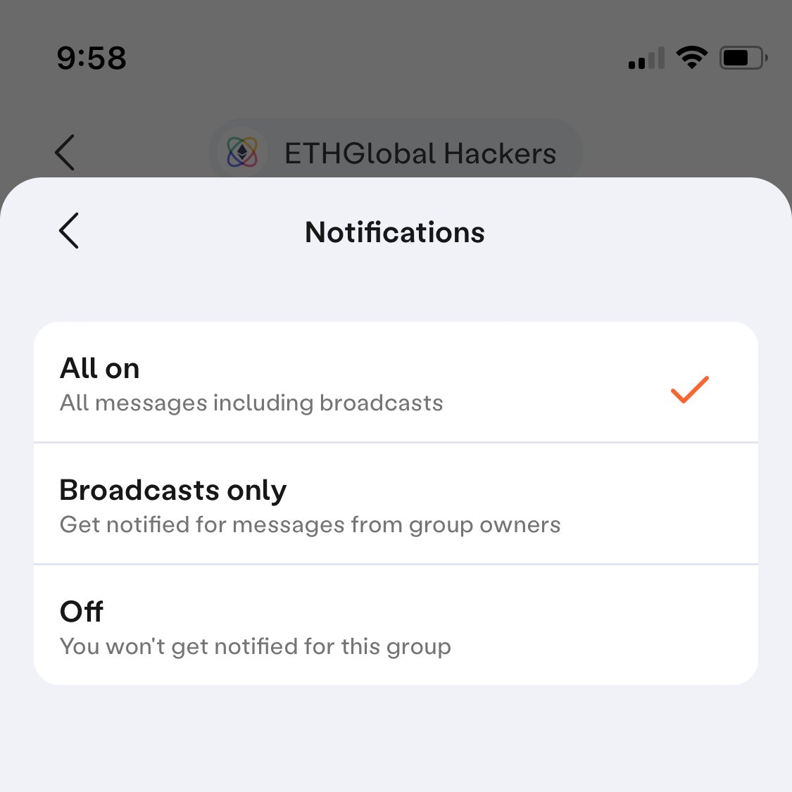Here's what's in the latest Salsa app update 🌶️

- group notifications including a Salsa-only option to get notified for messages from group owners
- support for over-the-air updates so we can ship EVEN faster for you all 👟
- &amp; many fixes!

See you on Salsa 🥳