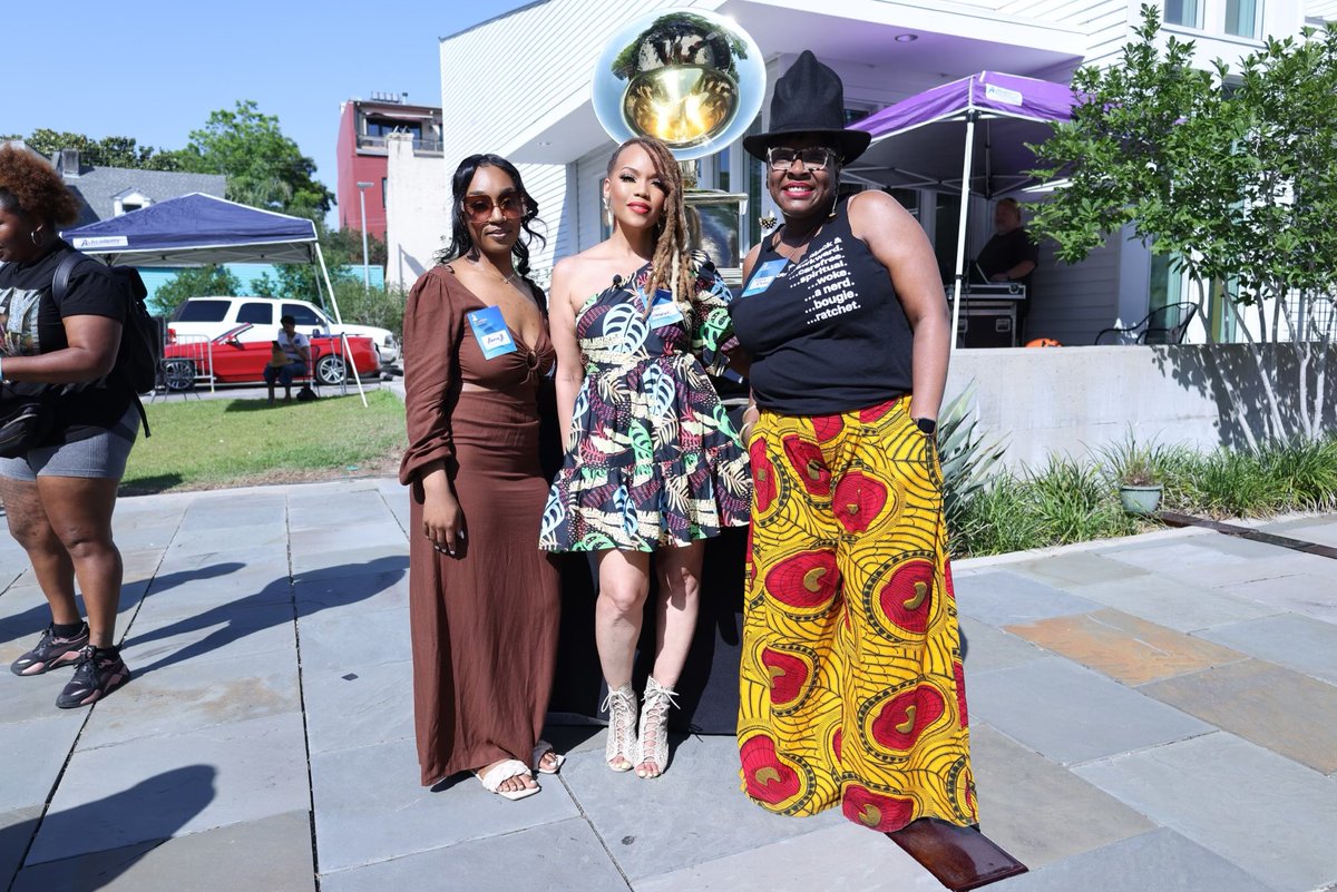 divacharacter's tweet photo. Recording Academy 1st Annual Block Party in NOLA - Memphis Chapter 
___________________________
#Memphischapter #Grammy #Recordingacademy 
#NewOrleans https://t.co/7DUbOKpZOQ