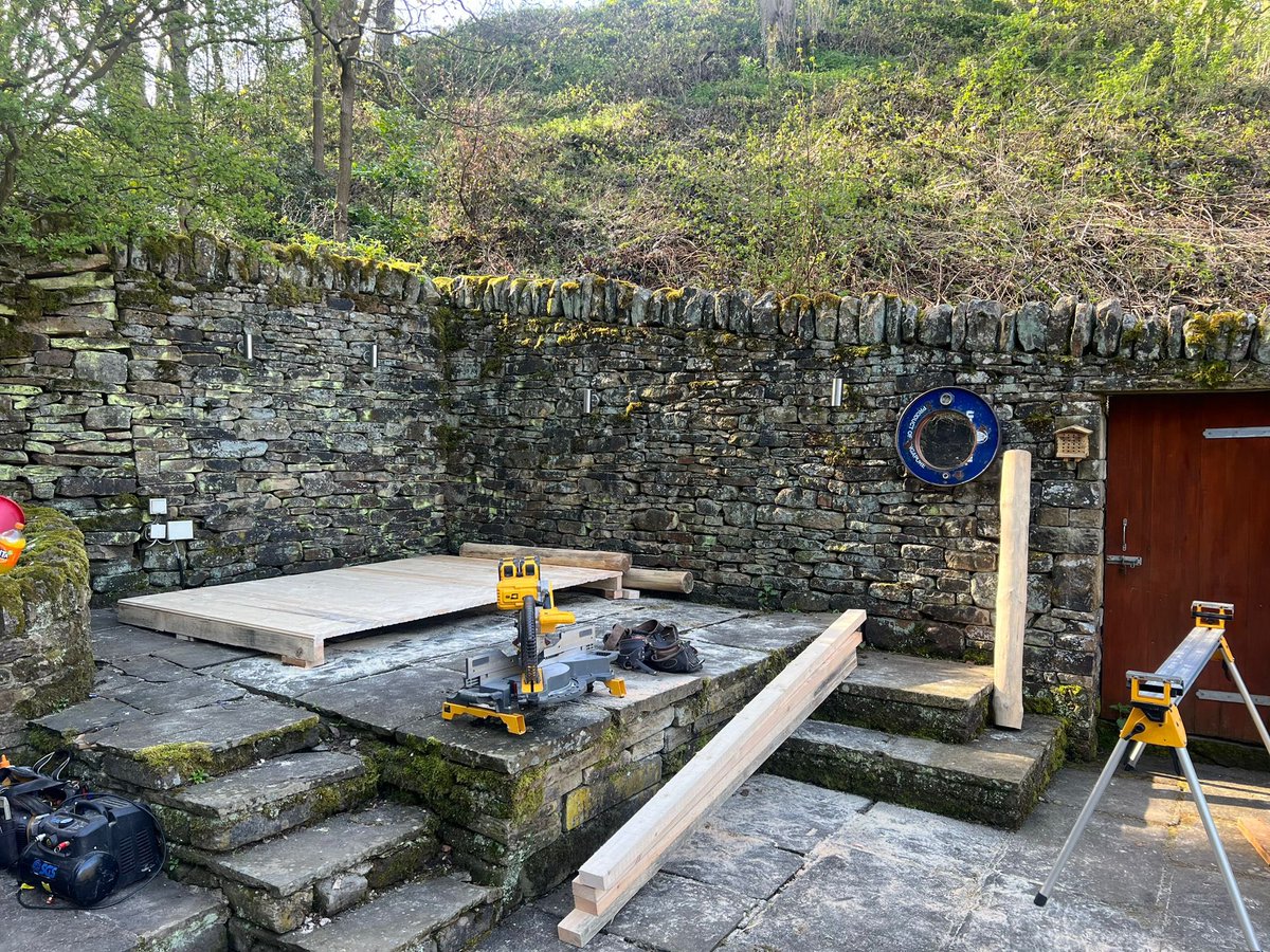 Exciting news! We're currently building a beautiful sauna and summer house for a client in Huddersfield. Stay tuned for updates! #saunabuilding #summerhouse #huddersfield