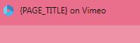 DevilBoyStevie's tweet photo. @Vimeo just wanted to let you know with attached screen grabs that code is off a bit.  The hour count for rentals isn't showing up, and the title of the pages is also not showing up.  Definitely fix that, as it turns off customers...

Thanks!! https://t.co/0LHwlBvIjs