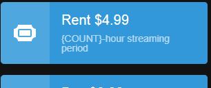 DevilBoyStevie's tweet photo. @Vimeo just wanted to let you know with attached screen grabs that code is off a bit.  The hour count for rentals isn't showing up, and the title of the pages is also not showing up.  Definitely fix that, as it turns off customers...

Thanks!! https://t.co/0LHwlBvIjs