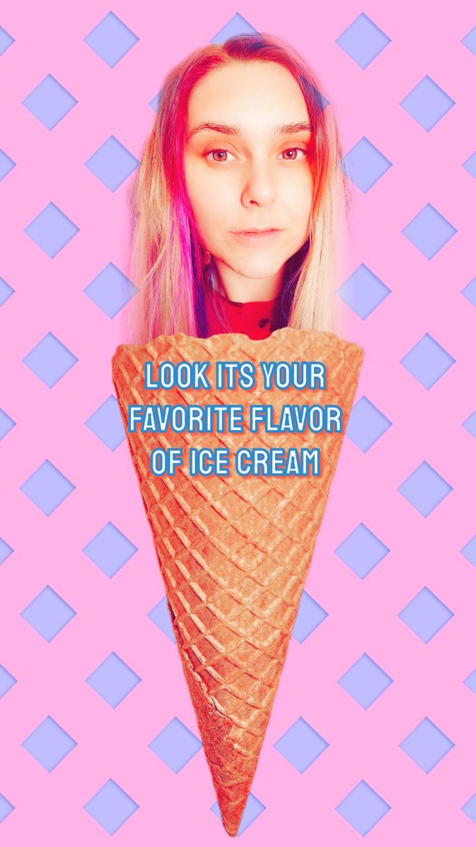 LacedUpTight's tweet photo. Existential Dread &amp; Nihilistic Apathy twist cone - truly the best of both worlds https://t.co/o9LJgUxX3s