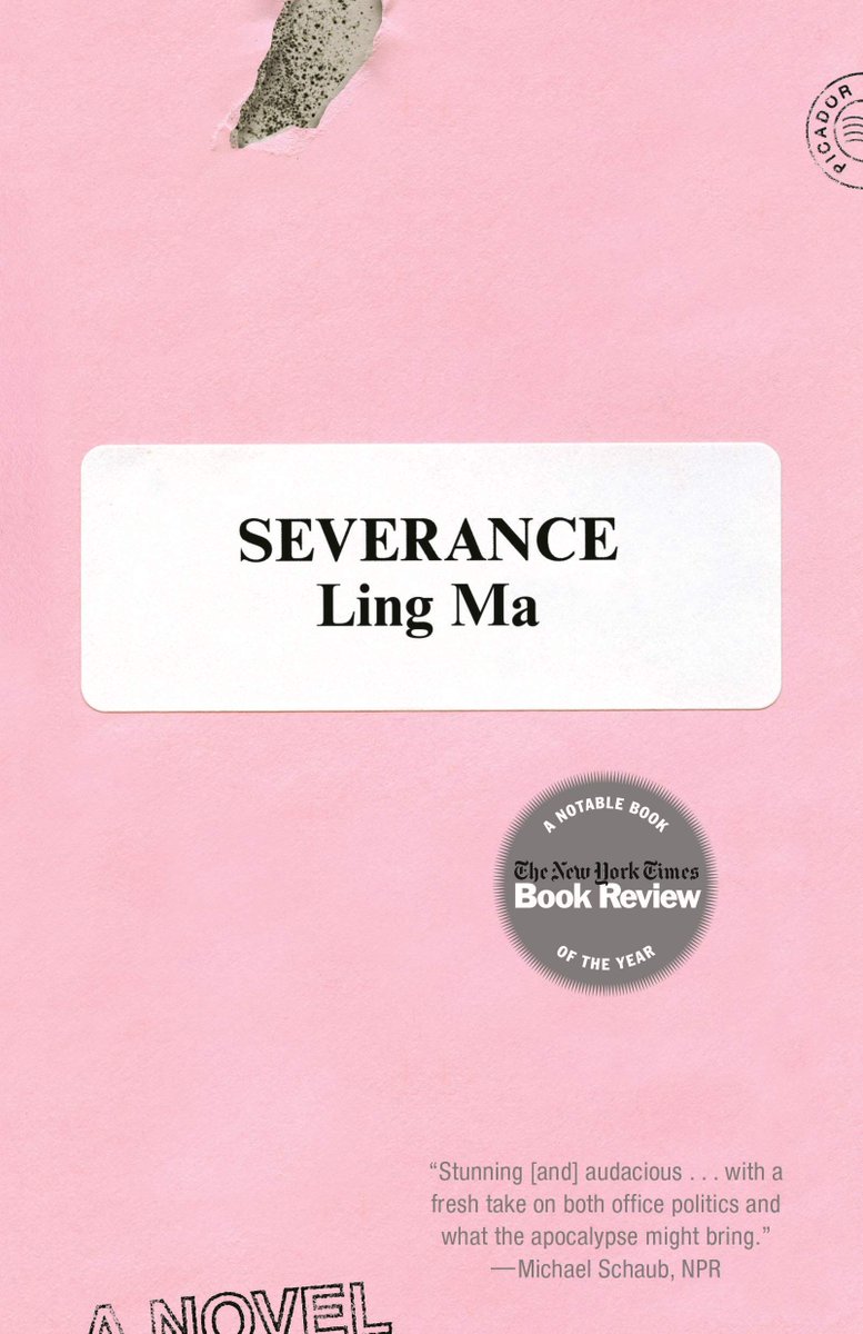 #AAPIHeritageMonth #AsianPacificHeritageMonth Severance by Ling Ma
Hive Books: tinyurl.com/yfjou7dw 
Amazon: amzn.to/3hbKb8u