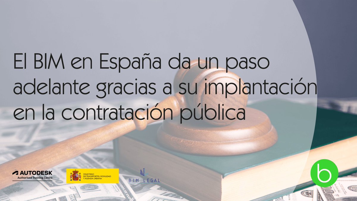 😀👏 ¡¡YA ES OFICIAL!! El Ministerio de Transportes, Movilidad y Agenda Urbana (Mitma) ha sacado adelante la propuesta de la Comisión Interministerial para la implantación de la metodología #BIM en la #contrataciónpública

Consulta toda la información 👉bit.ly/3MguXOX