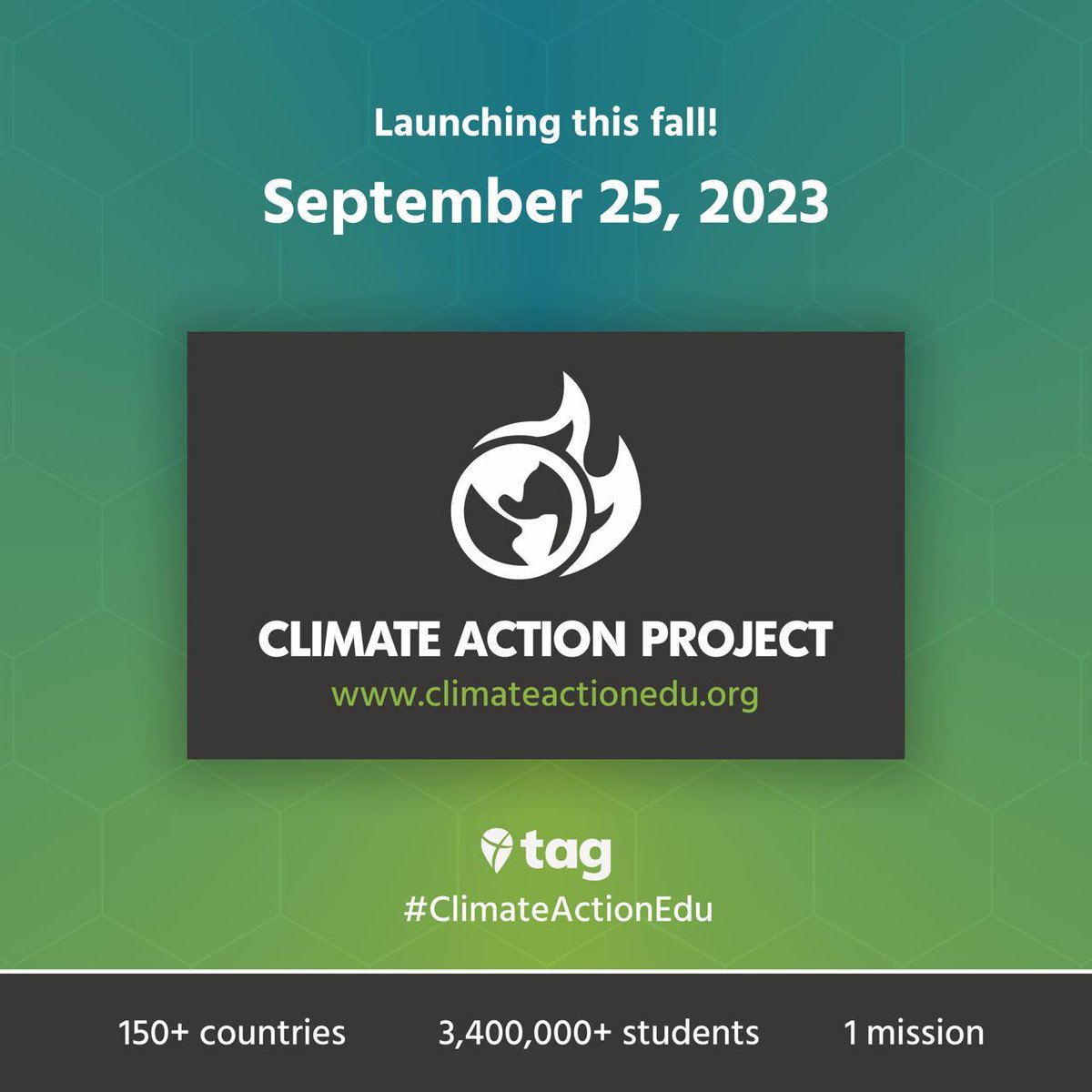 Inviting global educators to join us in the world famous - Climate Action Project 2023!
Register now: climate-action.info