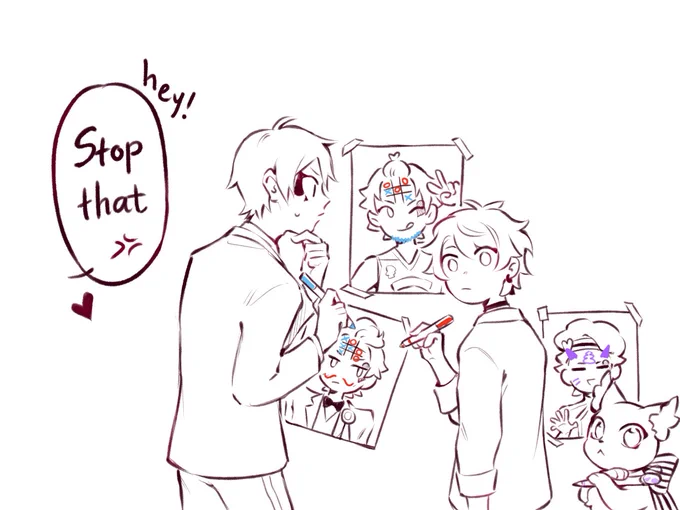 Appreciate the foreheads #twstプラス