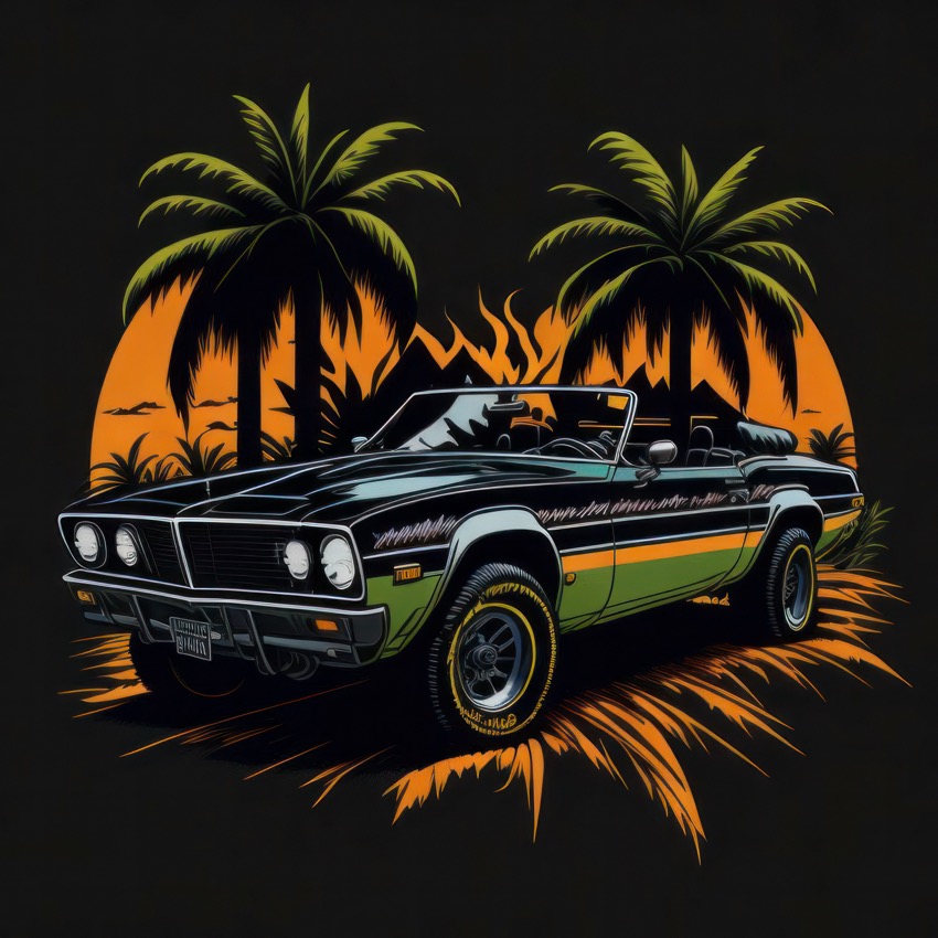MattCreate1's tweet image. California Cruisin&apos;

California cruising is a dream,
Where the sun and surf reign supreme,
From the mountains to the sea,
This is where you want to be.

(Well, at least that used to be true )!

A short poem courtesy of ChatGPT.

#AIArtwork  #california #classiccars