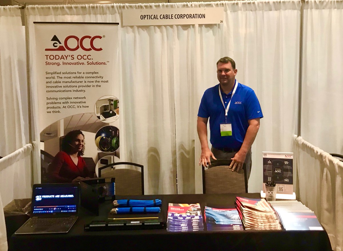 OCCSolutions's tweet photo. OCC is exhibiting at Virginia Society of Healthcare Engineers in Hotel Roanoke!
#occsolutions #fiberoptics #fiber #copper #coppercabling #connectivity #fiberopticcable #broadcast #oilgas #av #military #mining #enterprise #seniorliving #hospitality #highereducation #healthcare https://t.co/HkoDJAS3mL