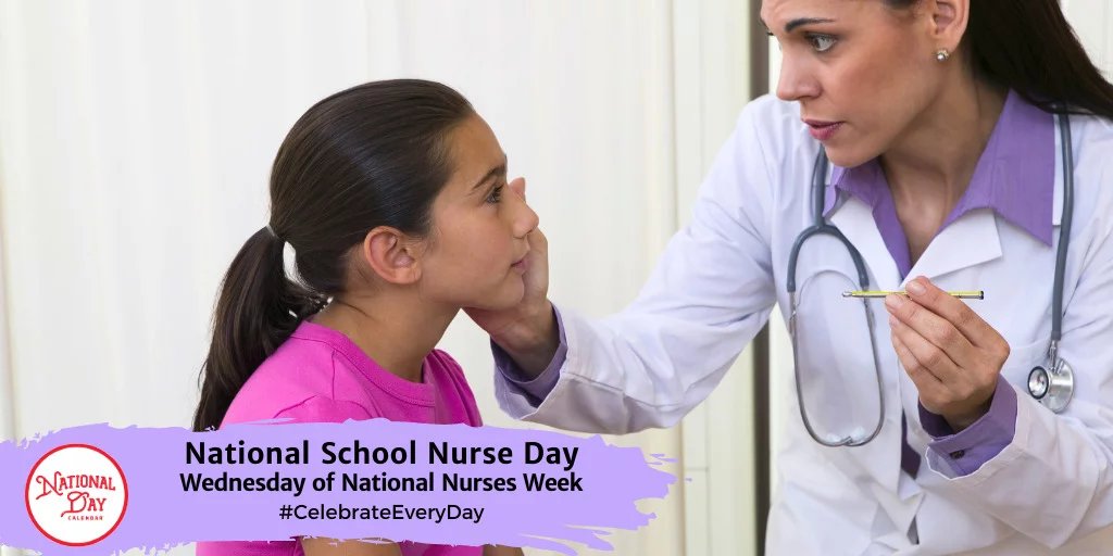 Happy National School Nurse Day! Don't forget to thank your child's school nurse for all they do to keep our children safe and healthy throughout the schoolyear. #nursesweek #keepingkidshealthy #schoolnursesaregreat