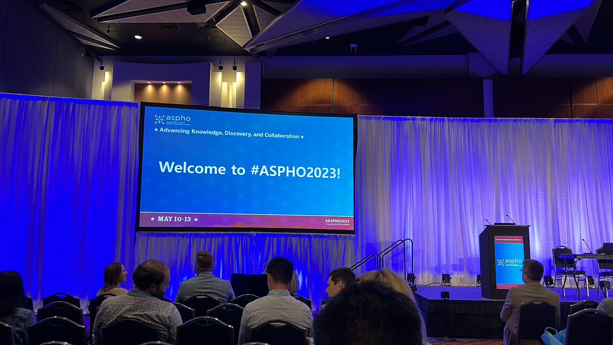 wsdarlin's tweet photo. Ready to get the meeting started and see awesome #pho friends! #ASPHO2023 https://t.co/Xns810DU1m