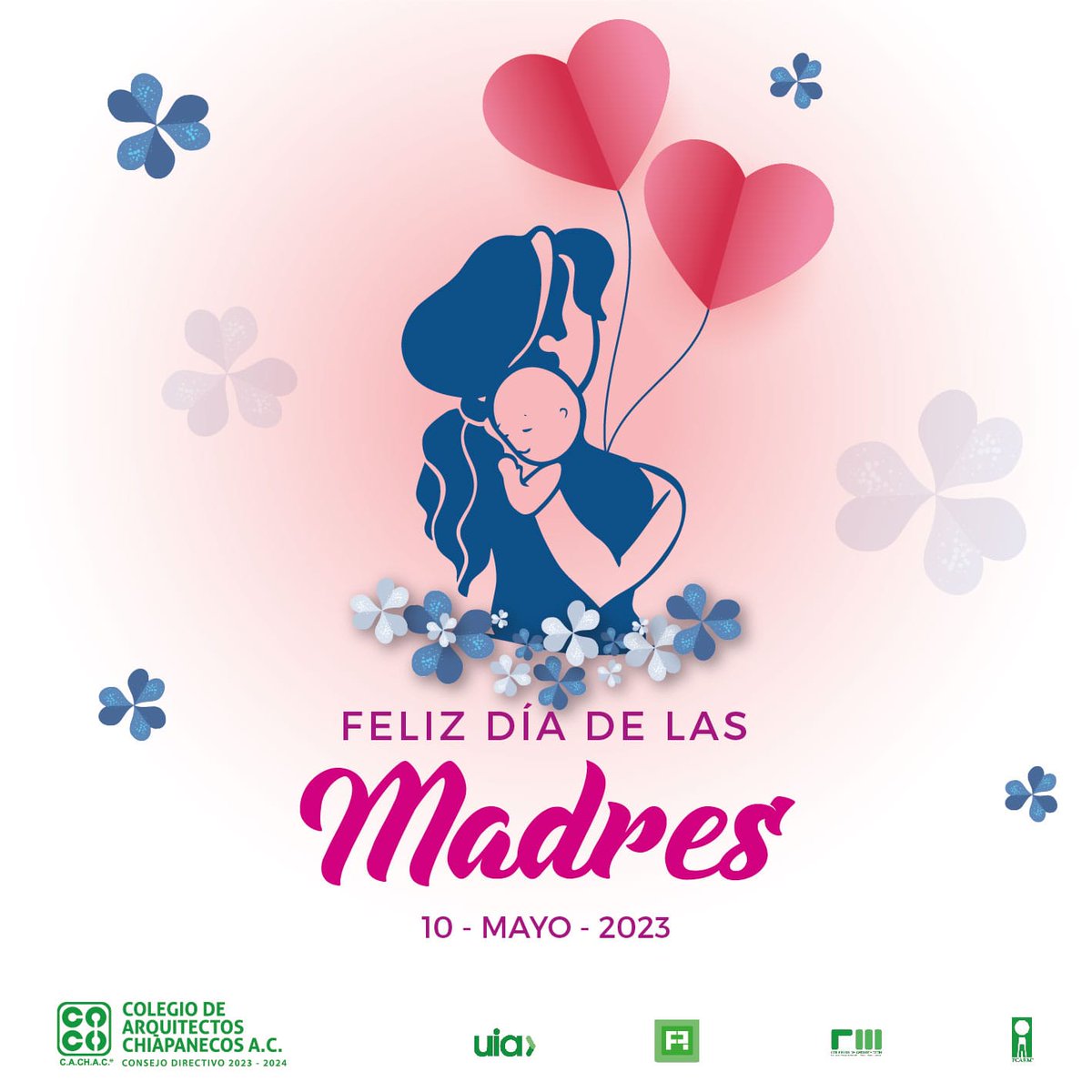 SoyCACHAC's tweet photo. ¡Feliz Día de las Madres!
Nuestro cariño y reconocimiento especial en este día para las mamás arquitectas de nuestro Colegio.
#CACHAC
#DíaDeLasMadres https://t.co/hoH2TADCJF