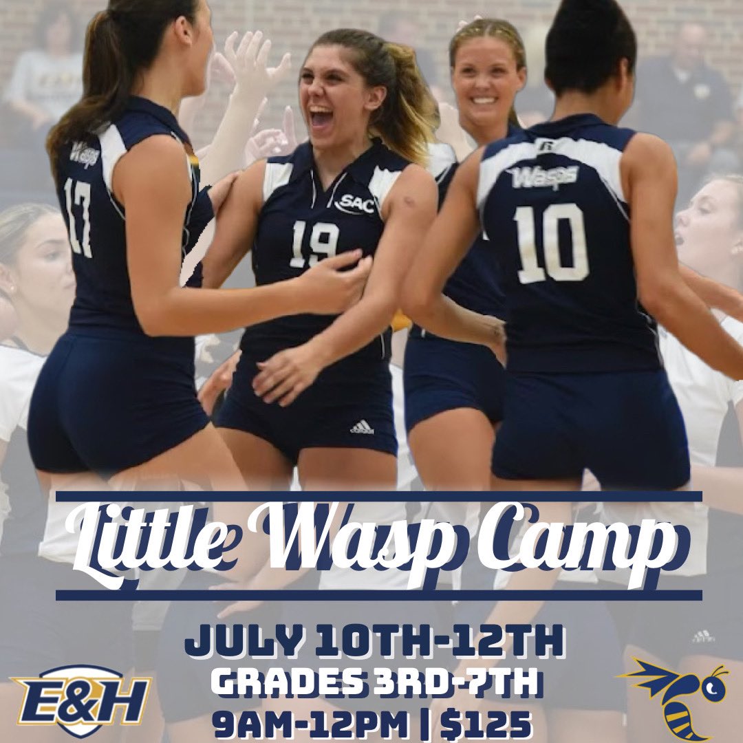 Join us for our Little Wasp Camp on July 10th-12th!! This camp is for rising grades 3rd-7th. We hope to see you there! More information and link to register is in our bio!