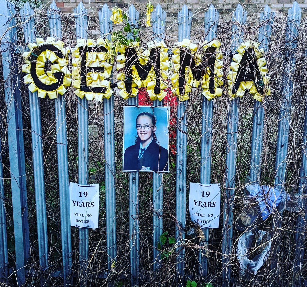 GemmasJustice's tweet photo. #JusticeForGemma 
12 years old. 20 years, no conviction. https://t.co/fOmiDFQTb4
