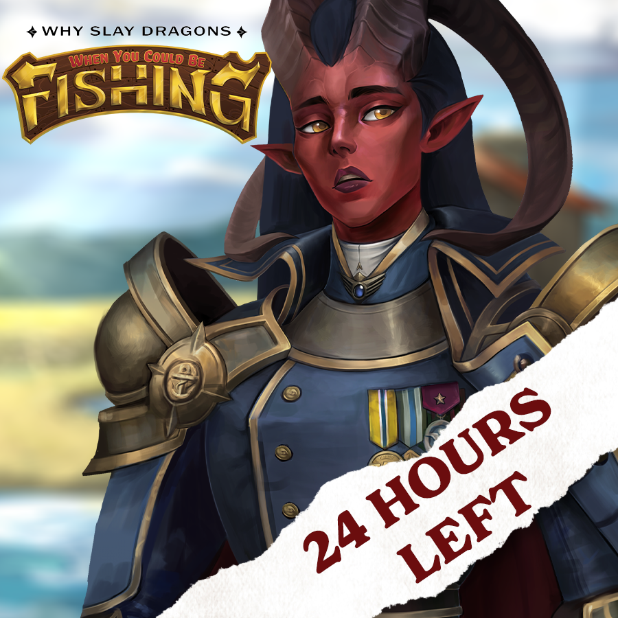 WSDFishing's tweet image. WE ARE AT THE HOME STRETCH!

With less than 24 hours to go, we are also less than $10k away from our latest stretch goal; the Hell Environment!

Let's end our Kickstarter strong!  Support today!
bit.ly/3lx3PAy