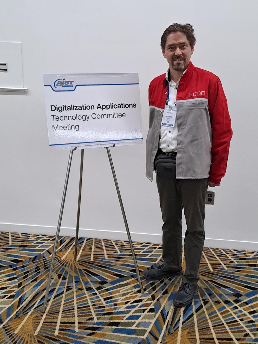 ECON_Automation's tweet image. Thank you AIST - Association for Iron &amp;amp; Steel Technology and thank you to everyone who attended at #AISTech2023 !

We also thank Richard Marquez for being a excellent representative of ECON Tech in this great event!

#technology #ECONTech #AISTech2023 #innovation