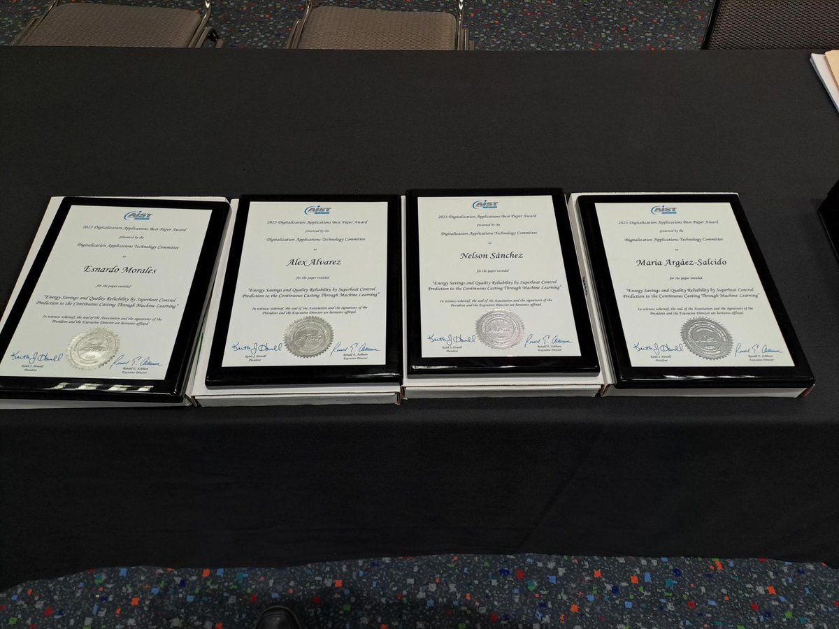 ECON_Automation's tweet image. Thank you AIST - Association for Iron &amp;amp; Steel Technology and thank you to everyone who attended at #AISTech2023 !

We also thank Richard Marquez for being a excellent representative of ECON Tech in this great event!

#technology #ECONTech #AISTech2023 #innovation