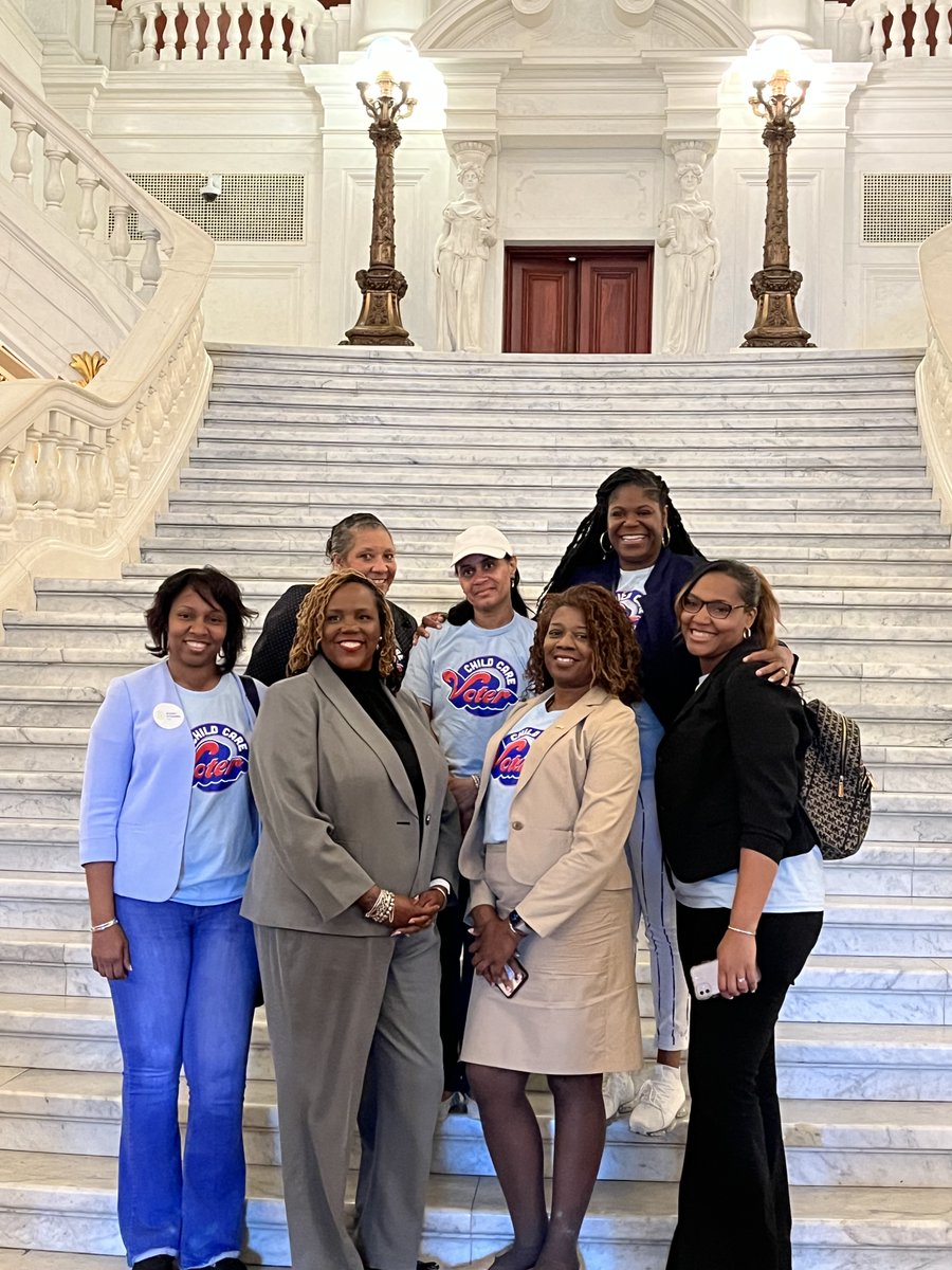 Yesterday was a great day to talk about the importance of #ECE! Thanks to some amazing providers & parents who showed up and shared their stories so that our legislators could hear loud & clear that child care and pre-k must always be a priority. #Working4Children #RaiseChildCare