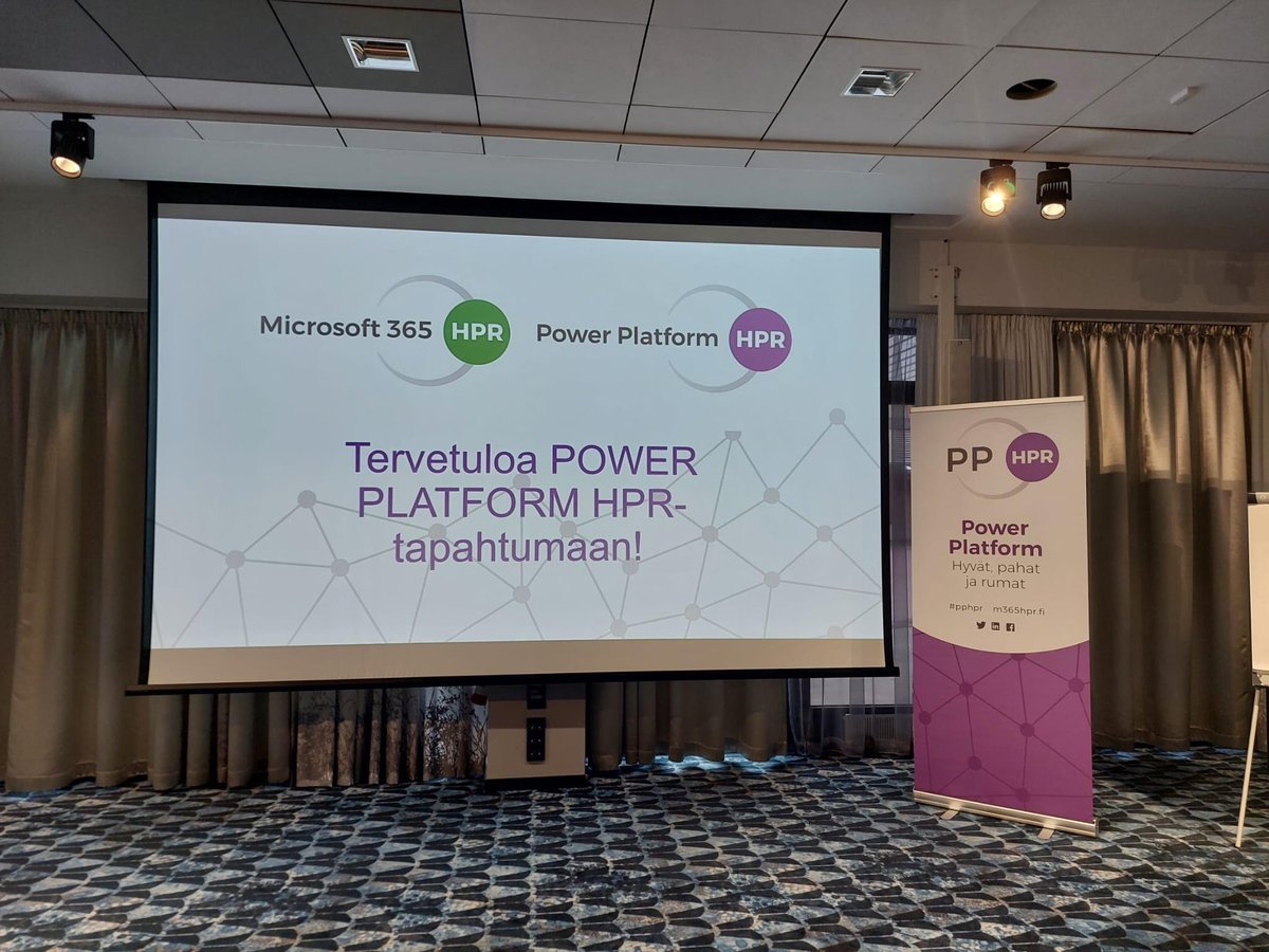 M365HPR's tweet photo. Lämmin kiitos kaikille #PPHPR osallistujille ja puhujille!

Tavataan jälleen syksyllä! Tulevan tapahtuman ohessa valitaan Suomen Paras Power Platform toteutus vuosimallia 2023. Kisailmoittautuminen alkaa kesäkuussa. Seuraa tapahtuman kanavia ja ilmoita organisaationne mukaan! 🚀 https://t.co/eqVSdPj3HZ