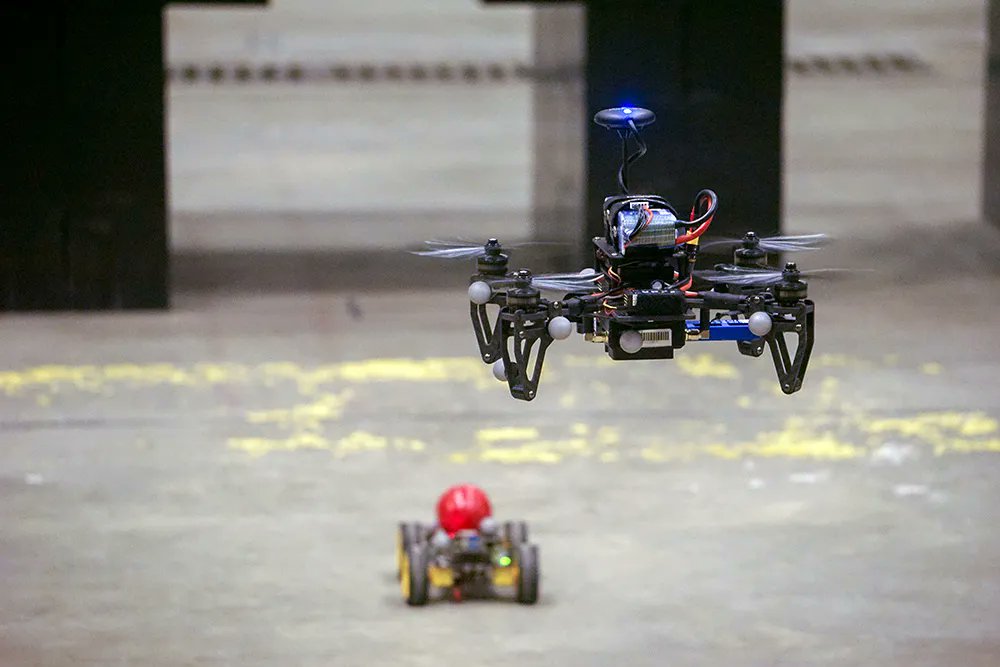 PurdueAeroAstro's tweet photo. #PURT was buzzing. Teams from around the world developed self-piloting systems that were simple enough to run on a drone's on-board computer. They came to the #PurdueAAE @IEEEorg @ComputerSociety competition to test themselves and challenge each other. https://t.co/grg5WmEDUo https://t.co/Gaxc1tndqS