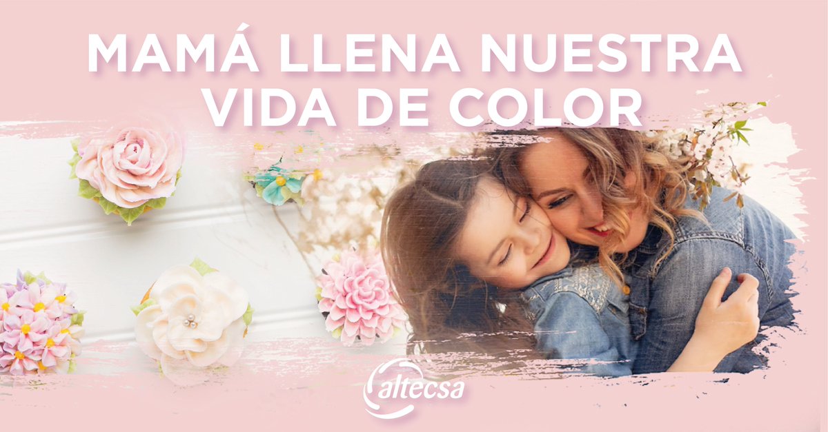 AltecsaIngred's tweet photo. Mamá es una fuente constante de #inspiración y quien #llenadeColor nuestros días.
Al igual que #Altecsa y sus #ColorantesNaturales, el amor de mamá es 100% natural 0% artificial. ¡Felicidades mamá!
💐

#10mayo #felicidadesmamá #sincolorantesartificiales #alimentosybebidas #mama https://t.co/zfBX5ETP74