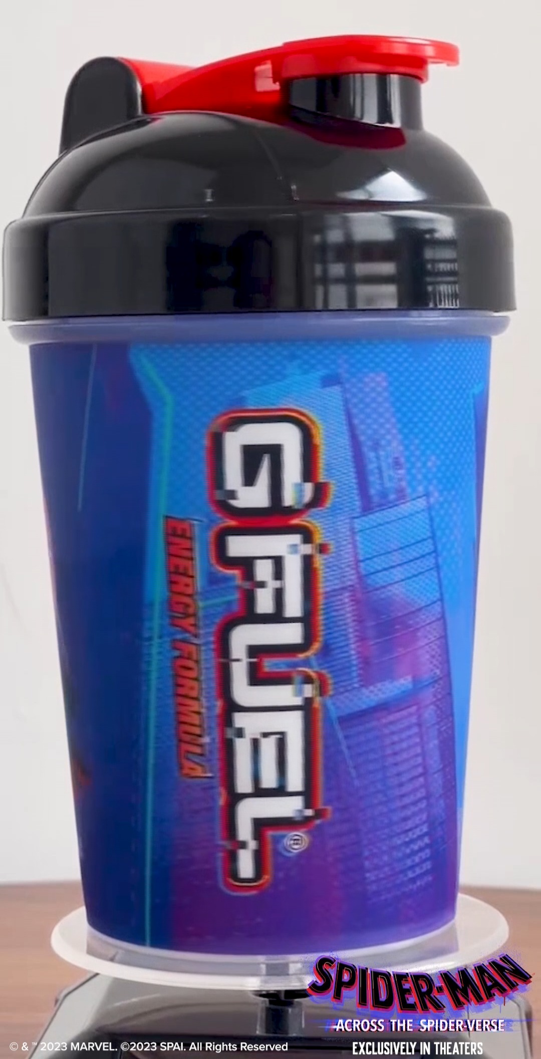 Marvel Spider-Man Logo Shaker Bottle