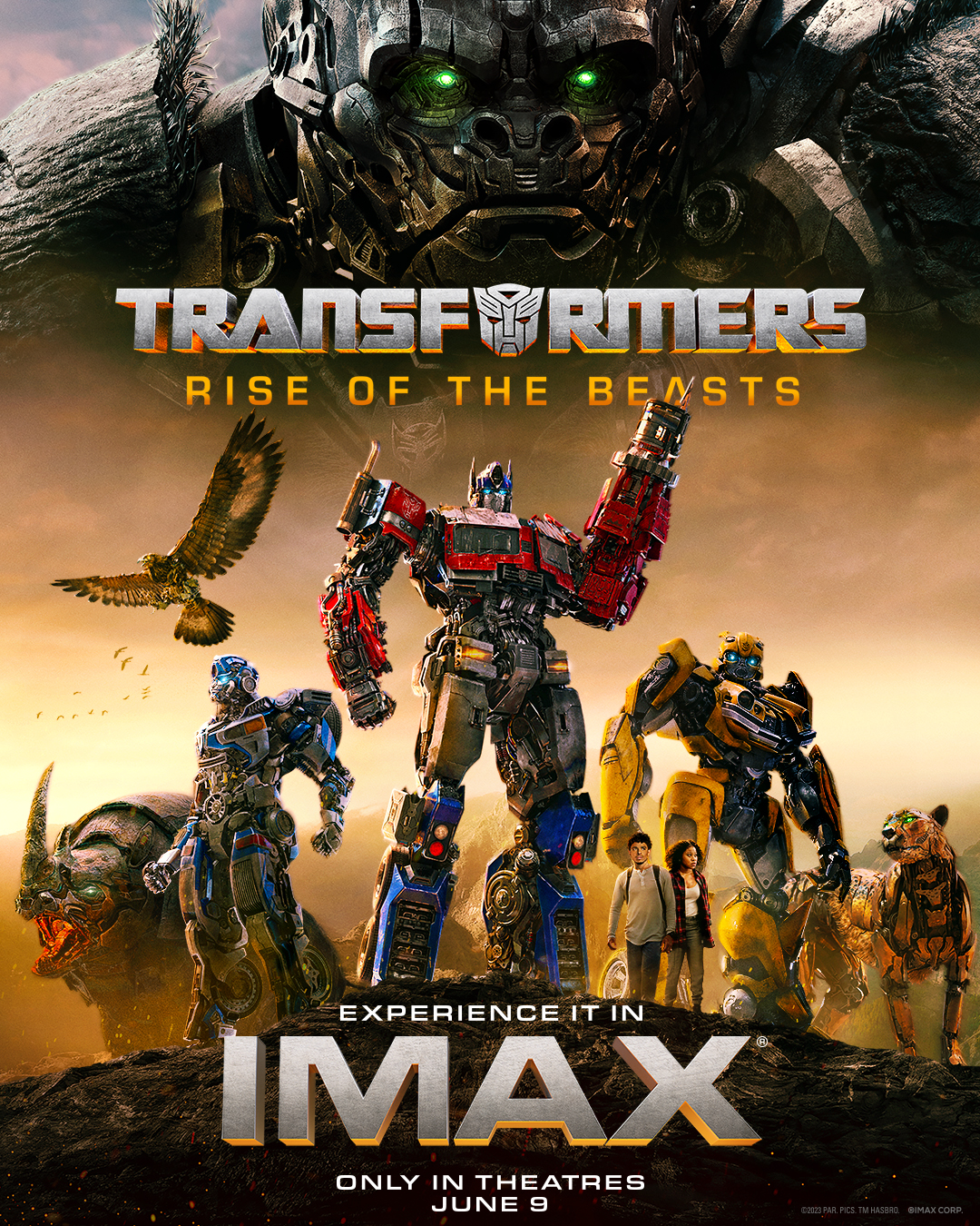 Transformers: Rise of the Beasts – Calendário Cinemark