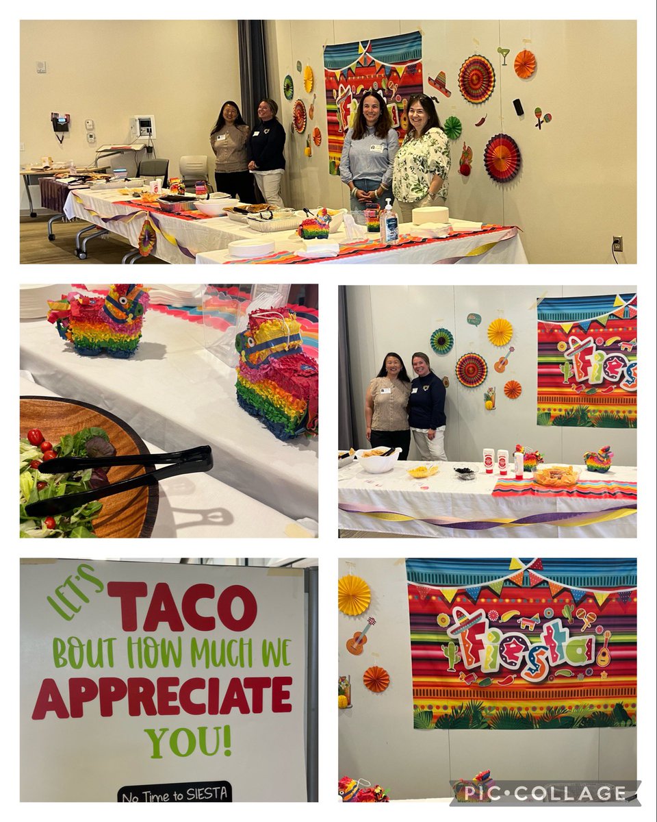 Let’s 🌮 bet how great our #PTA is! Thank you @BrickellPTA for this amazing fiesta for #TeacherAppreciationDay! #welcometomoes was so delicious, and what a treat! #nachoaveragePTA #HoneygroveFamily @vbschools